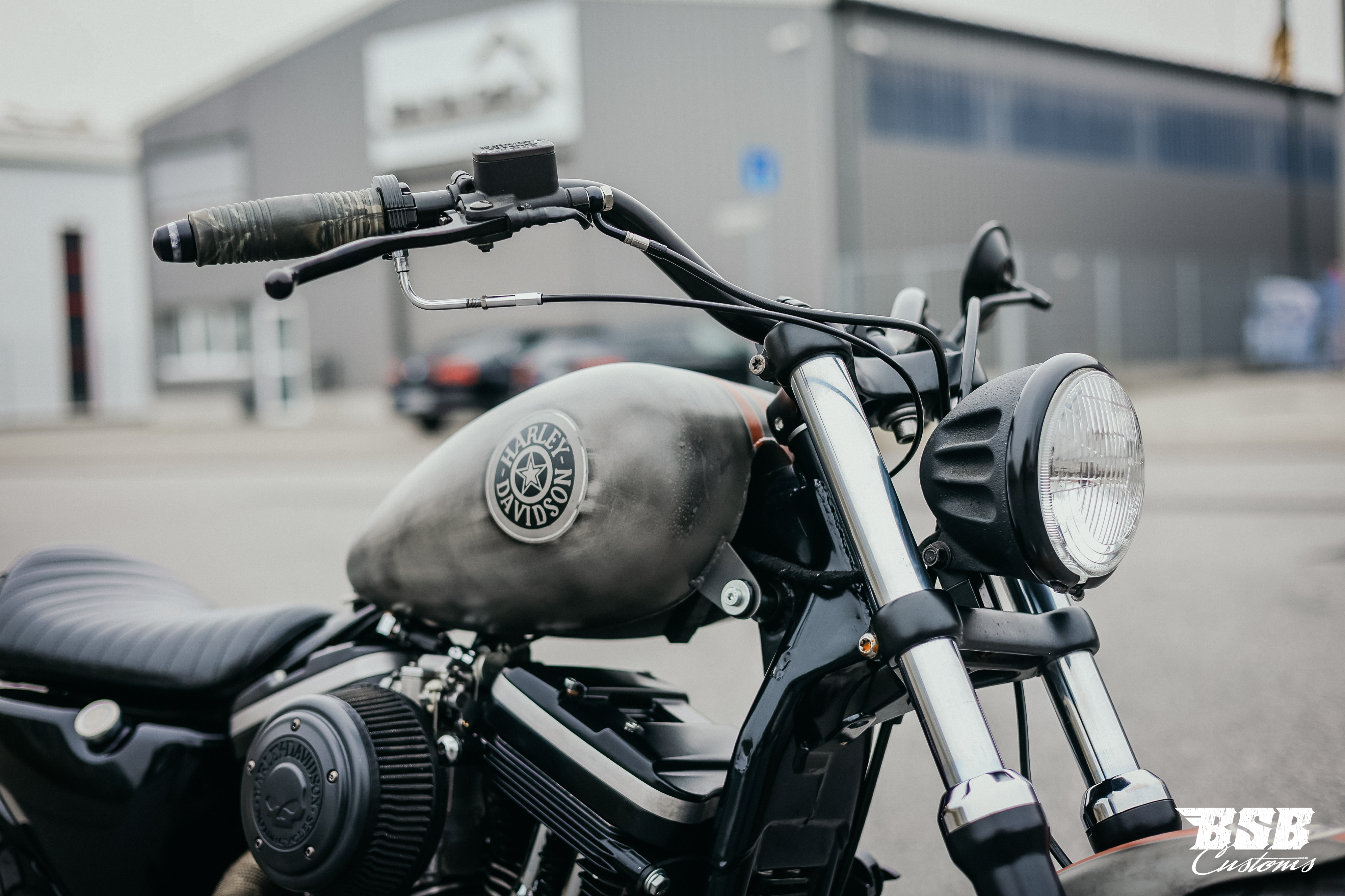 2001 Harley Davidson XL 883 mit Megaumbau und Leistungsteigerung auf 1200ccm 