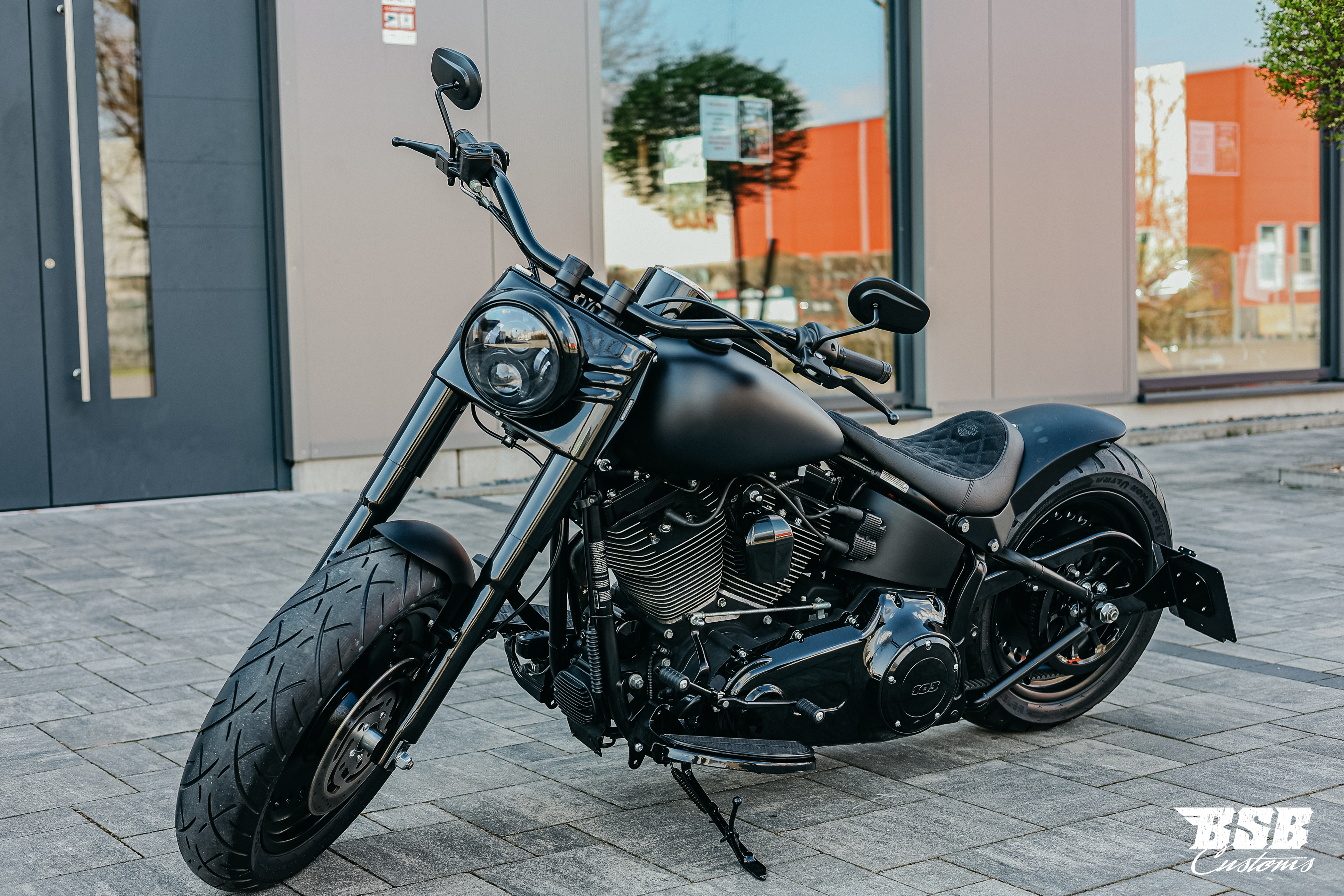 2013 Harley Davidson FLSTF FAT BOY Spezial // 103 CUI Mega-Umbau  ///  Finanzierung ab 5,99% möglich  ab 300 eur / mtl.