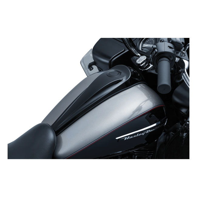 Kuryakyn Jim Nasi Glatte Armaturenbrettabdeckung – Schwarz – Für Harley-Davidson – Custom Style