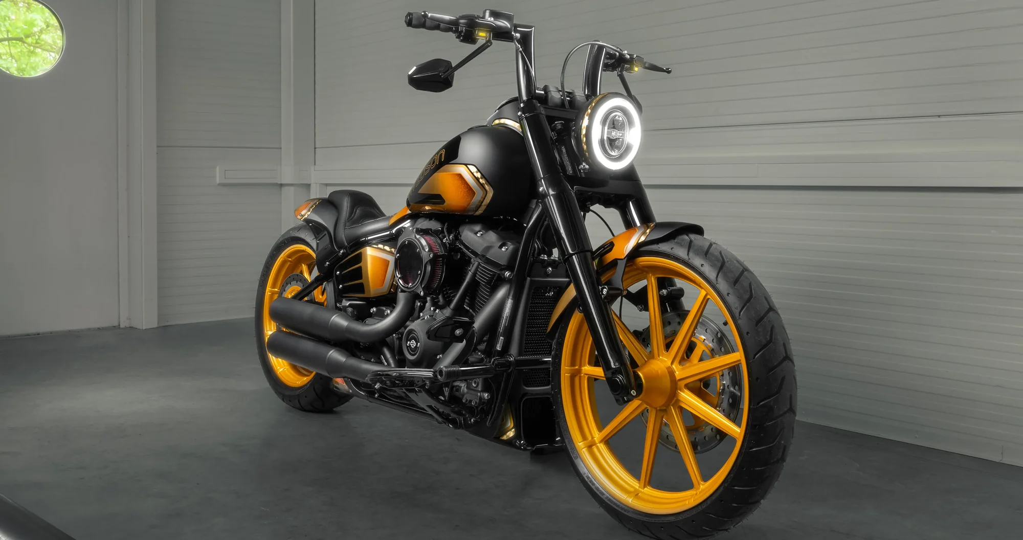 2025 - 2026 Softail Killer Bull 2" Fat Bars Entwickelt für Harley-Davidson mit 1,25" Risern inkl. GUTACHTEN 