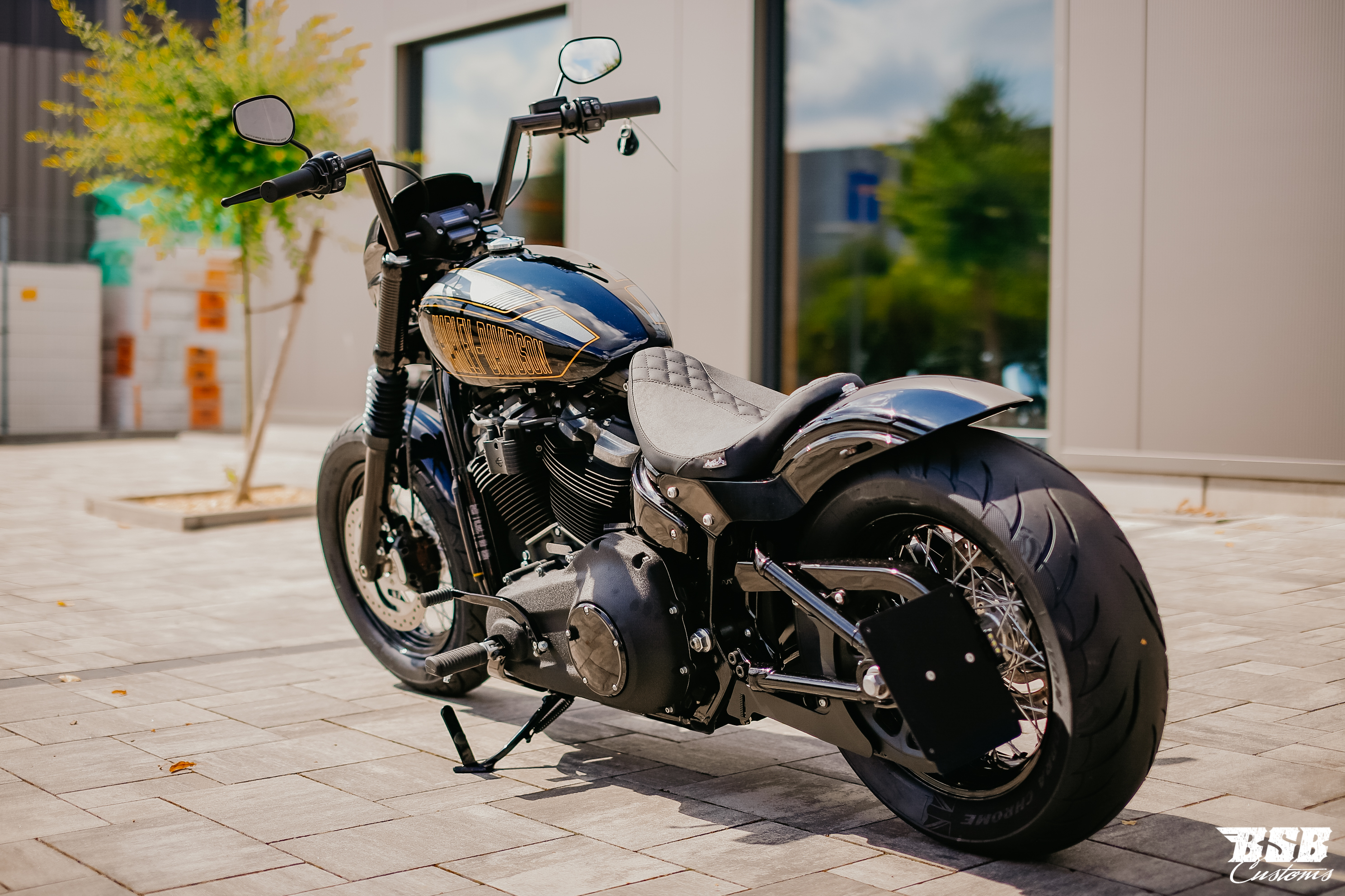 _MG_8322 2020 Harley Davidson FXBB Street Bob 200er Umbau + 12 Monate Garantie über INTEC