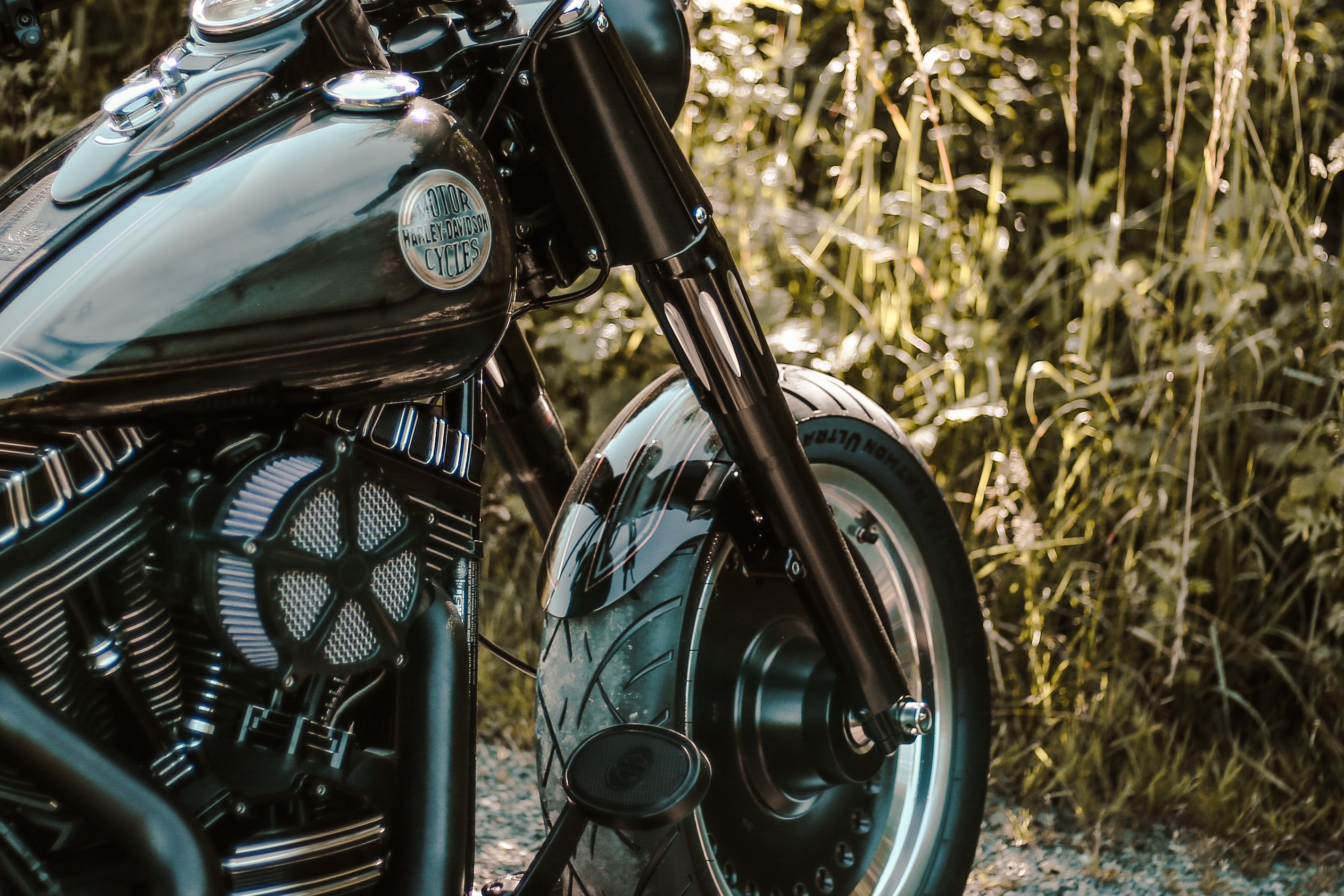 IMG_4821-Kopie 2000-2017 Stahl Frontfender für 120 - 140 Tyre 21" Softail Modelle (CUT OUT)