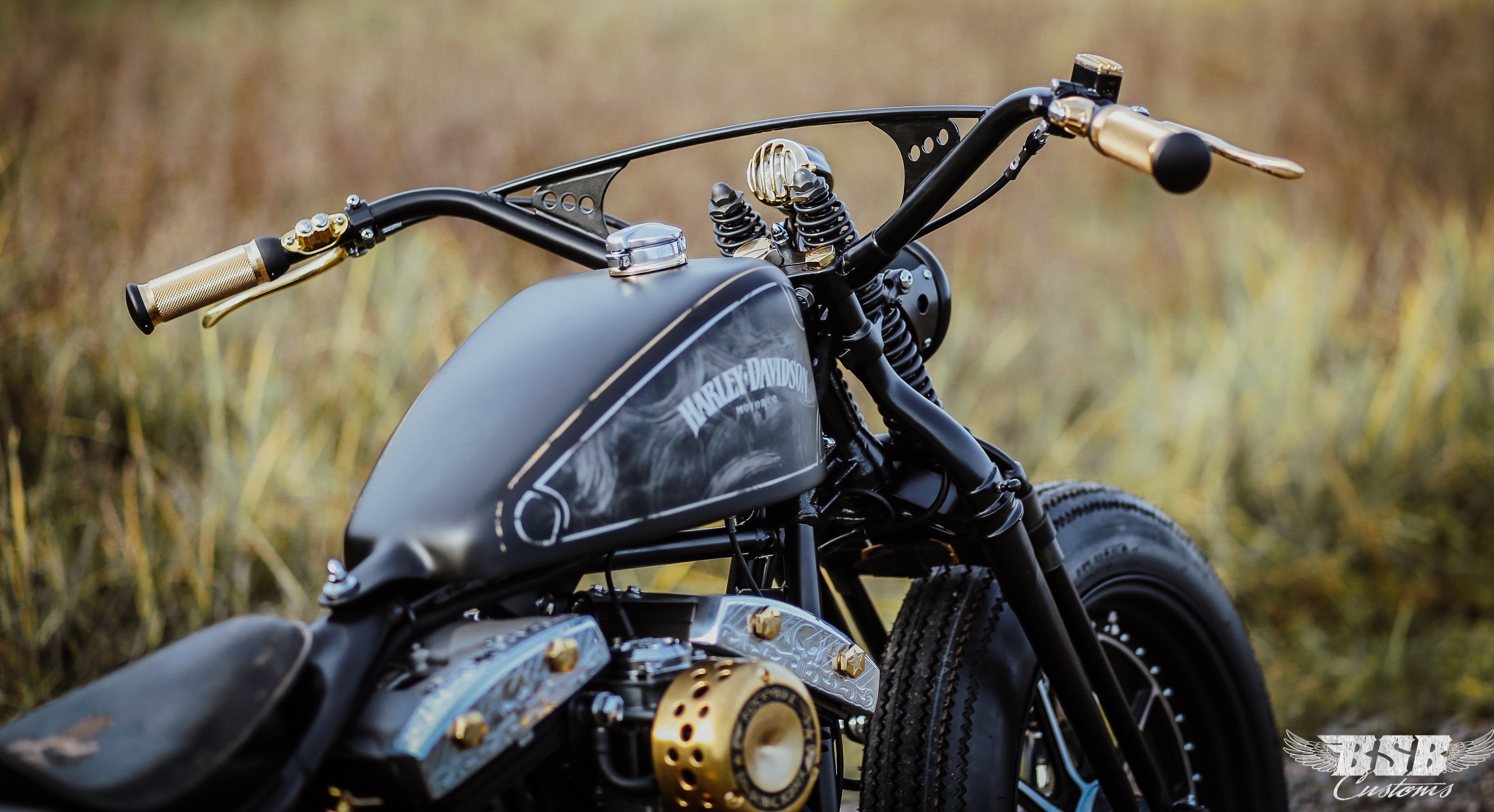 ´99 HD FXST Softail evo Bobber Exclusiv-Umbau by BSB Customs 