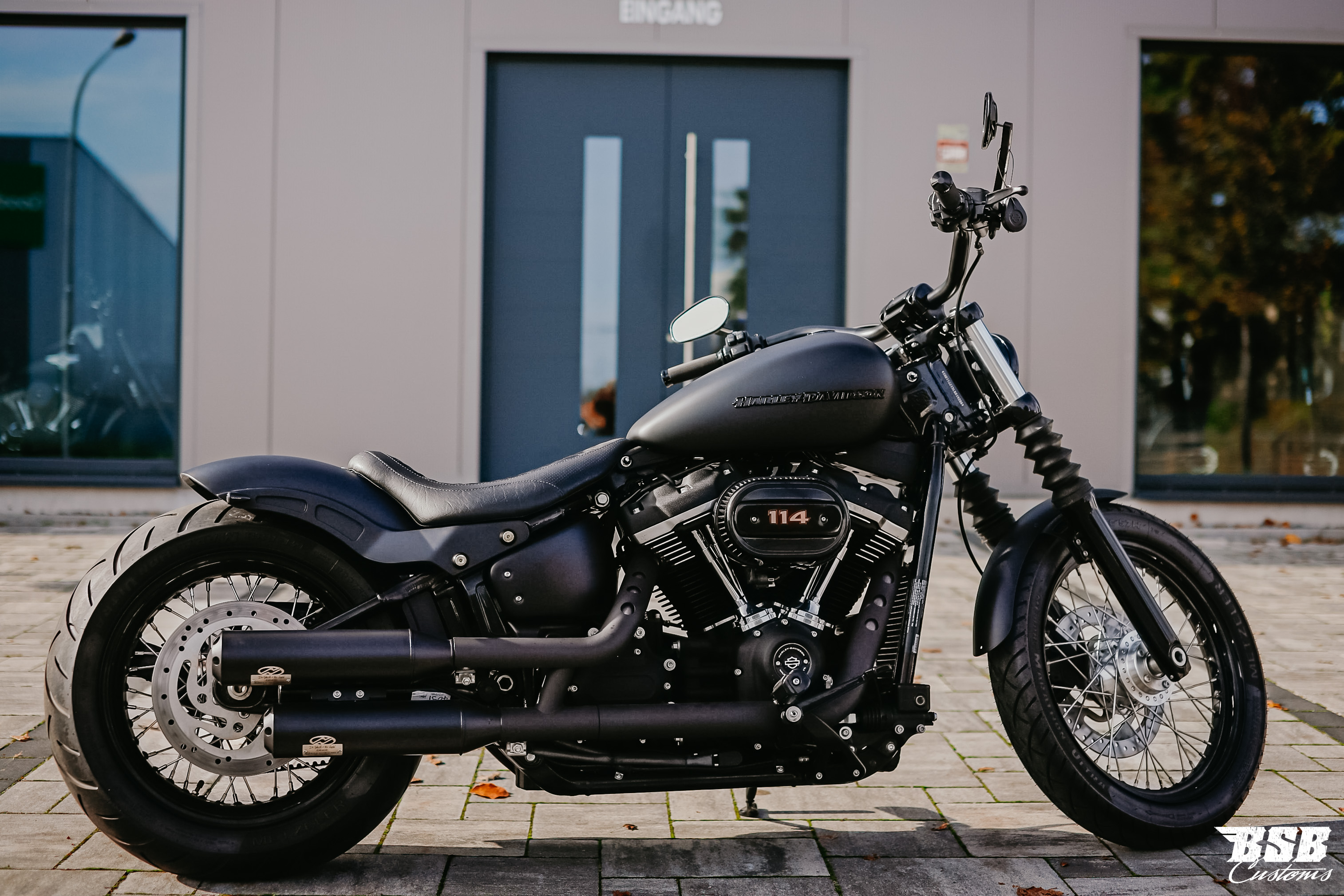 2020 Harley Davidson FXBB Softail Milwaukee-Eight mit 200 Umbau/ Jekill&Hyde + Garantie