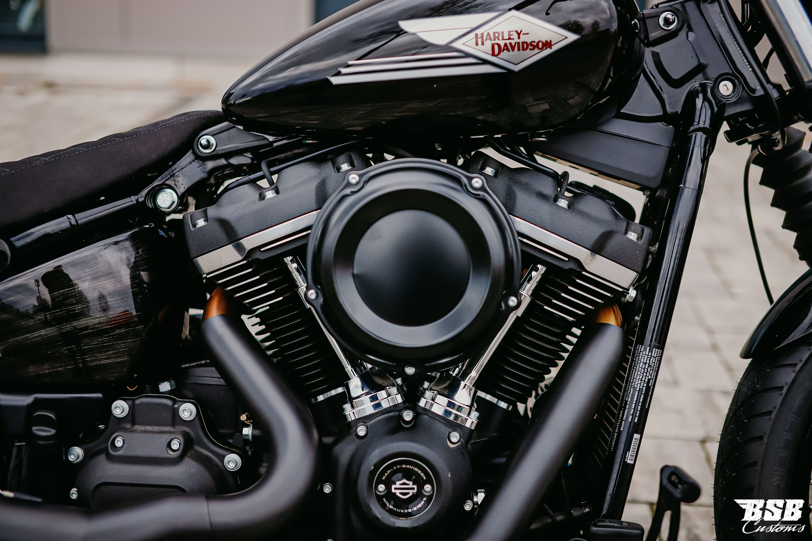 2020 FXBB 107 Softail Street BOB mit Umbau und Jekill & Hyde Anlage bereits ab 285 EUR finanzieren