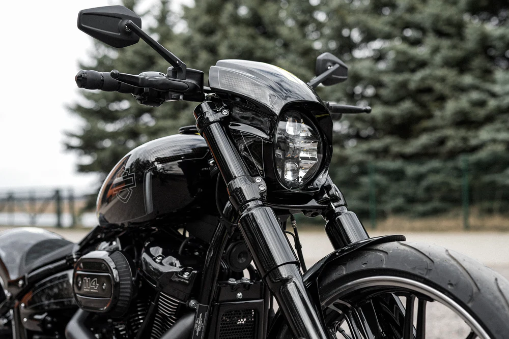 HARLEY-DAVIDSON "AGGRESSOR" SERIES SOFTAIL M8 BREAKOUT FXBR FXBRS SCHEINWERFERVERKLEIDUNG 2018-2022