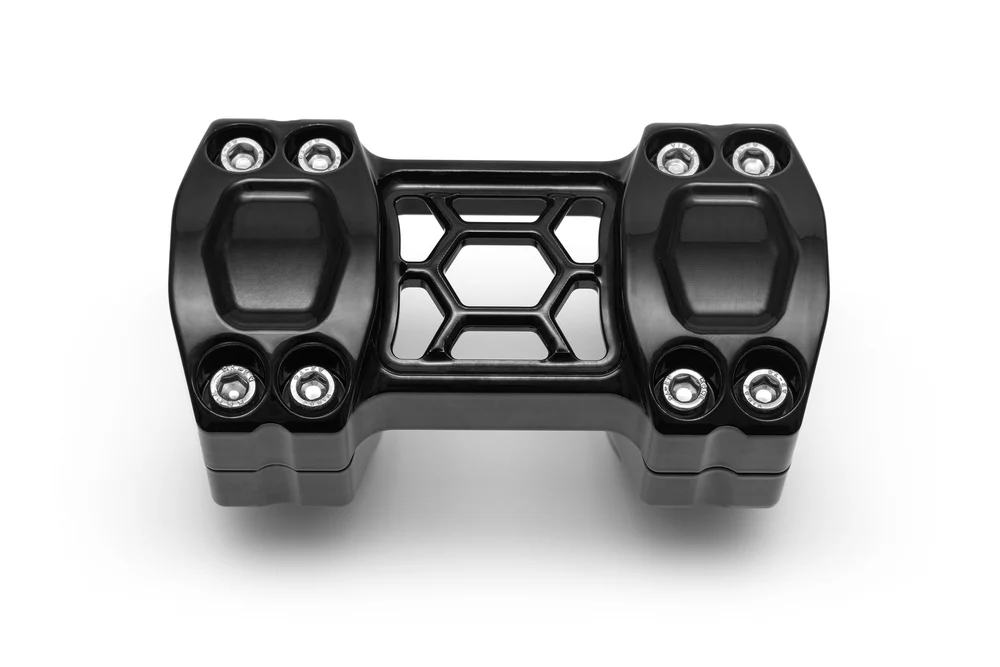 Killer Custom Handlebar Riser & Clamp Kit „Task Force“ – 2" Lenkererhöhung für Harley-Davidson Softail