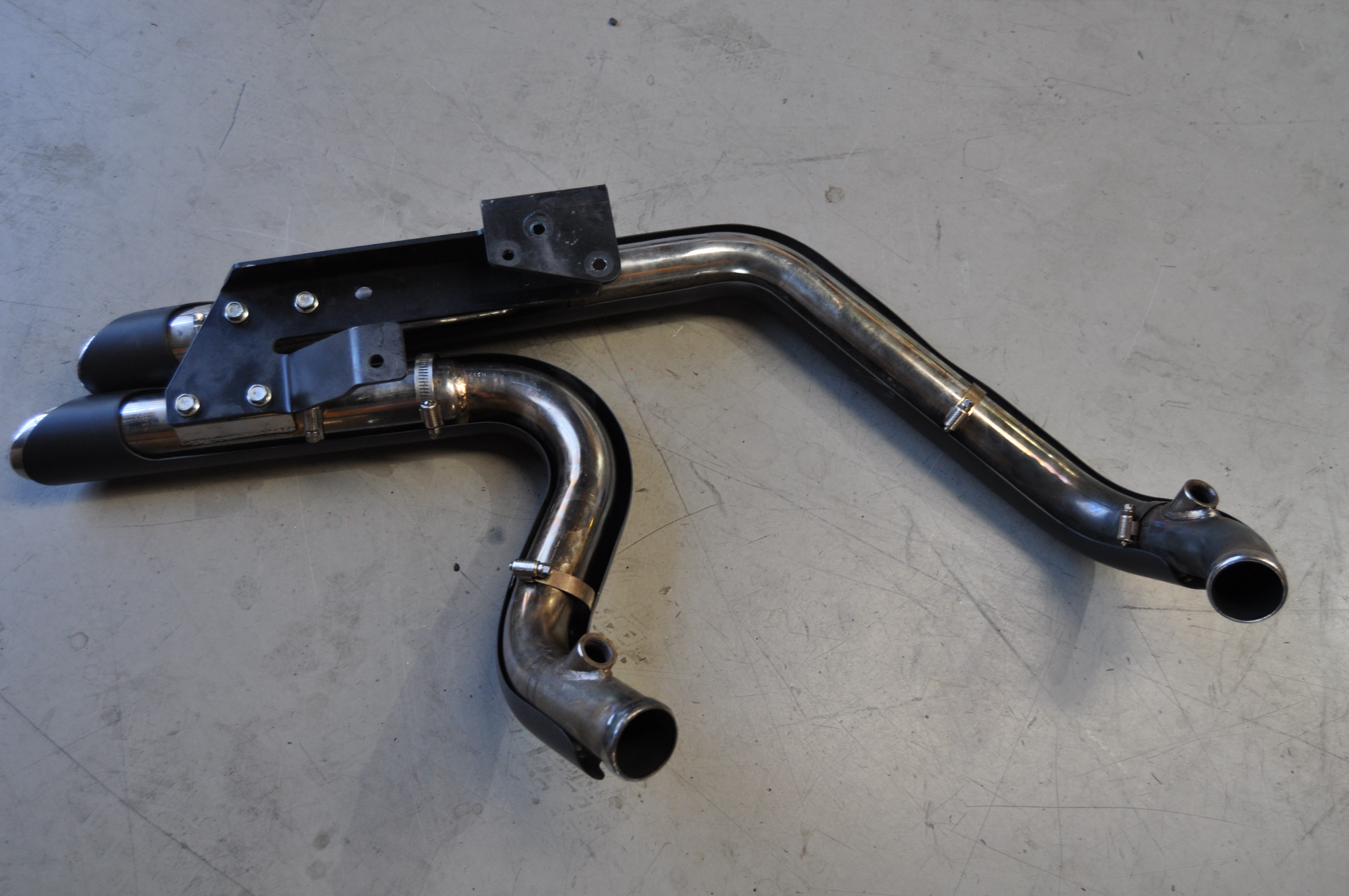 Vance & Hines Shot Short Auspuffanlage für Harley Softail ab 2007 – mit Lambdasonde