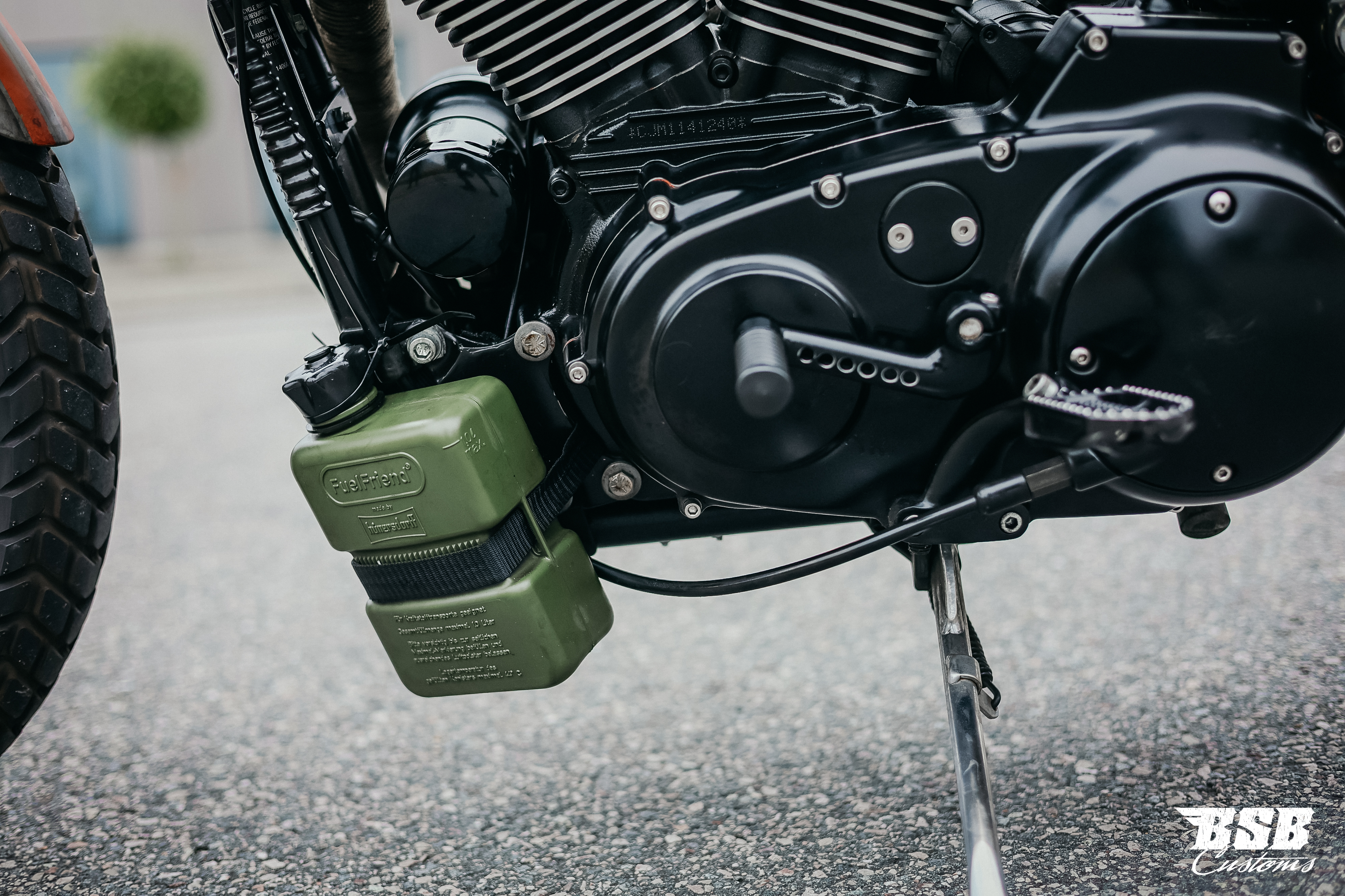 2001 Harley Davidson XL 883 mit Megaumbau und Leistungsteigerung auf 1200ccm 