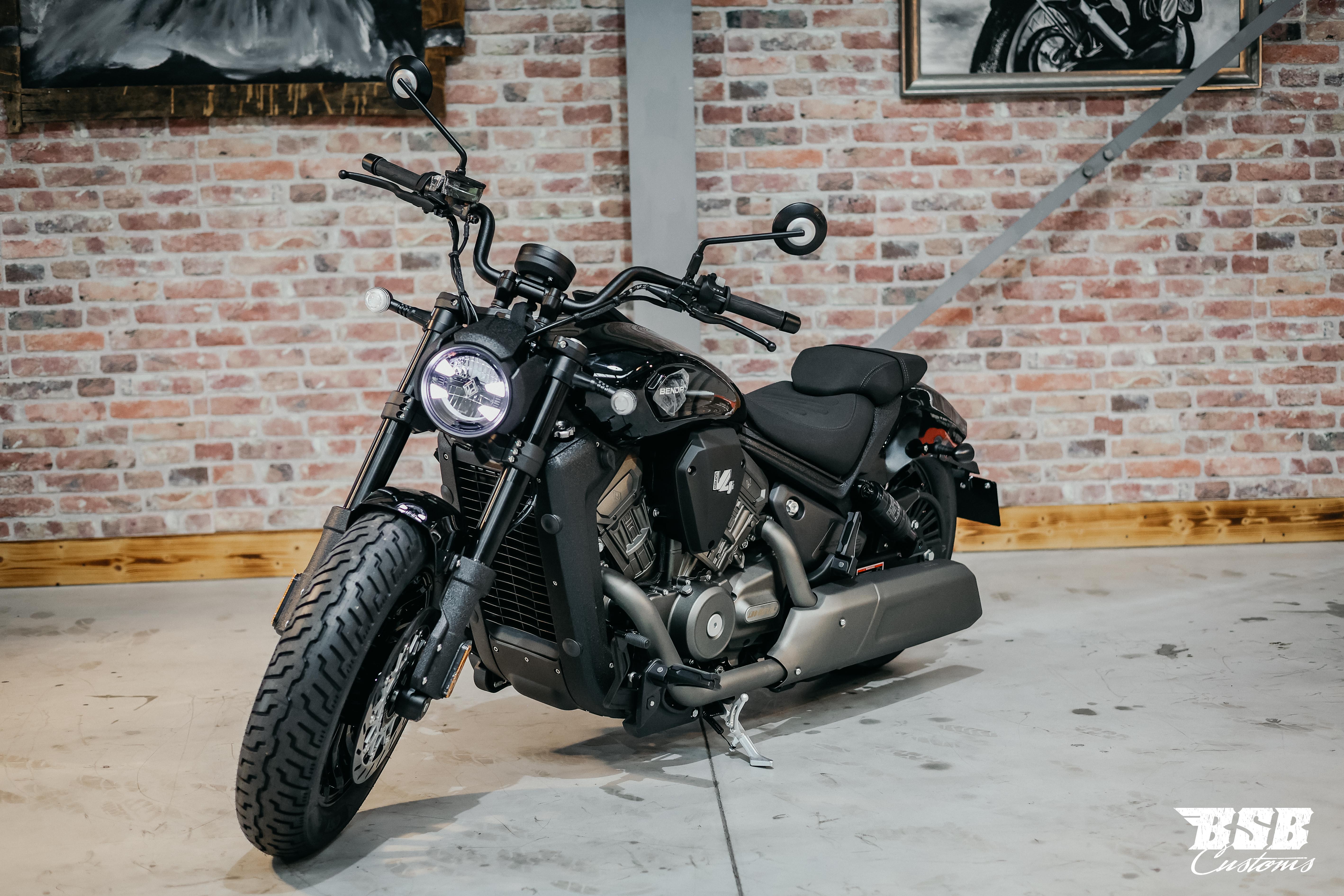 Benda Dark Flag 500 V4 - Bobber mit Stil & Power ABS/Zylinderabschaltung/Airride -modifiziert by BSB Customs NEUFAHRZEUG!!!