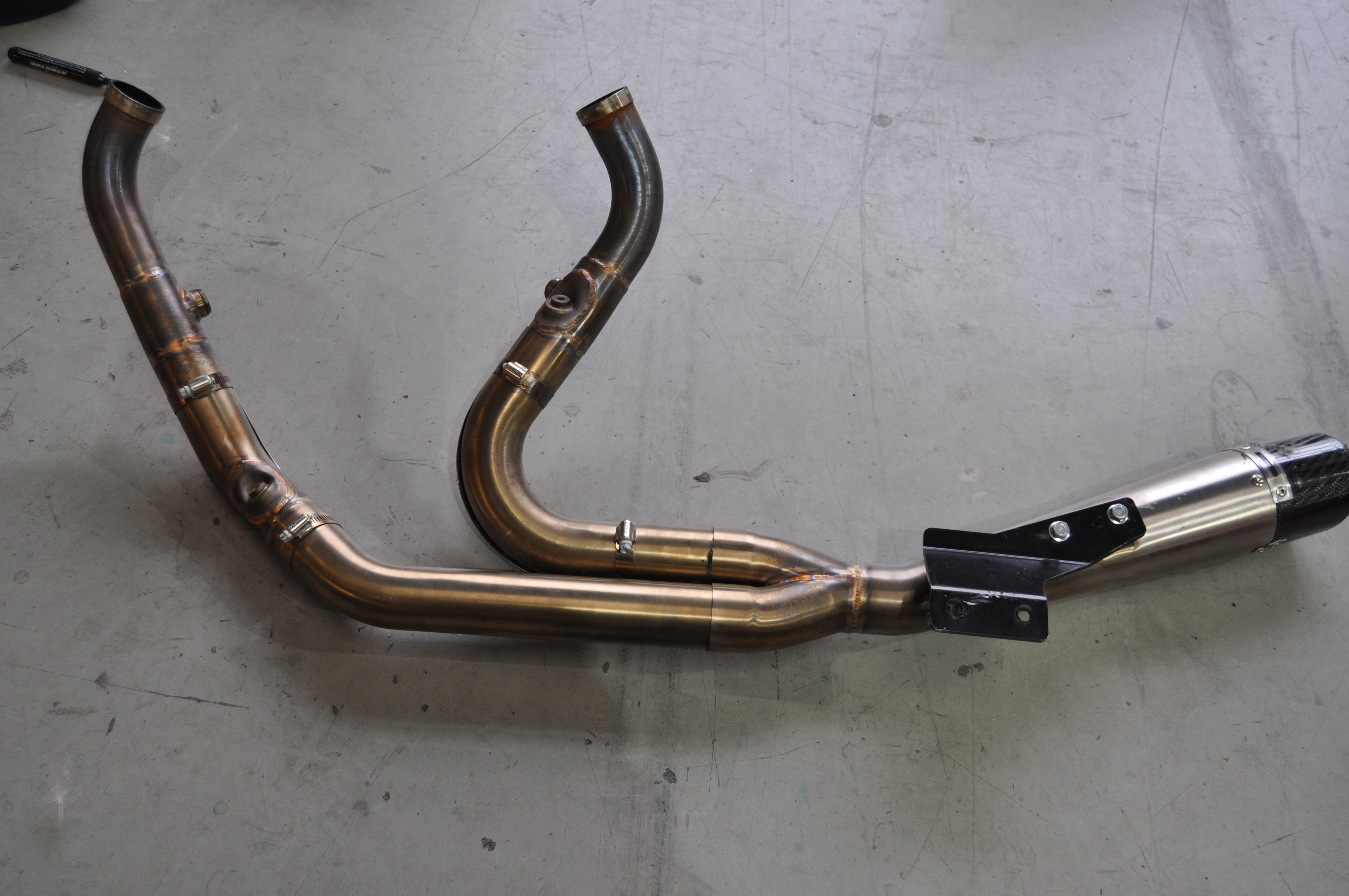 RSD Softail Fat Boy Auspuffanlage Big Twin – Baujahr 2000–2017 gebraucht