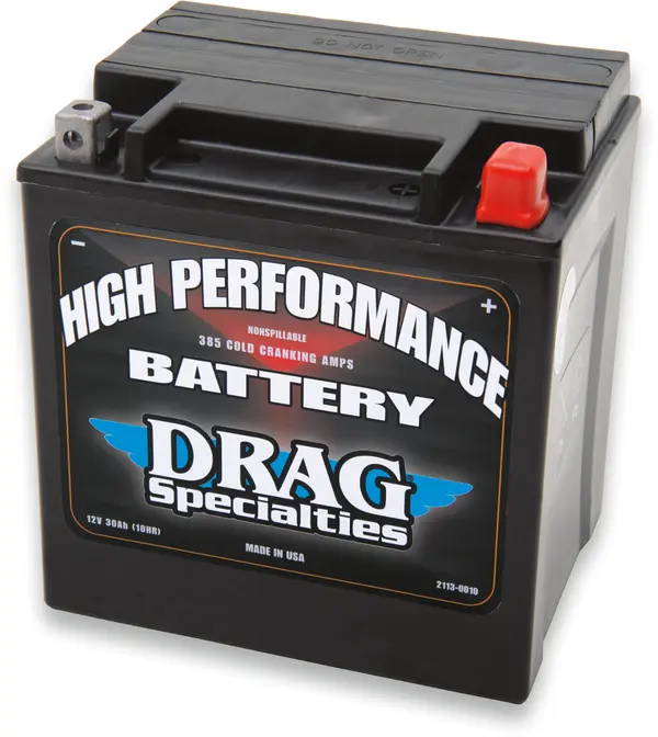 Drag Specialties YIX30L (EU) Hochleistungs‑AGM Ersatzbatterie für Harley Davidson Touring & Trike Modelle (ab ca. 1997)