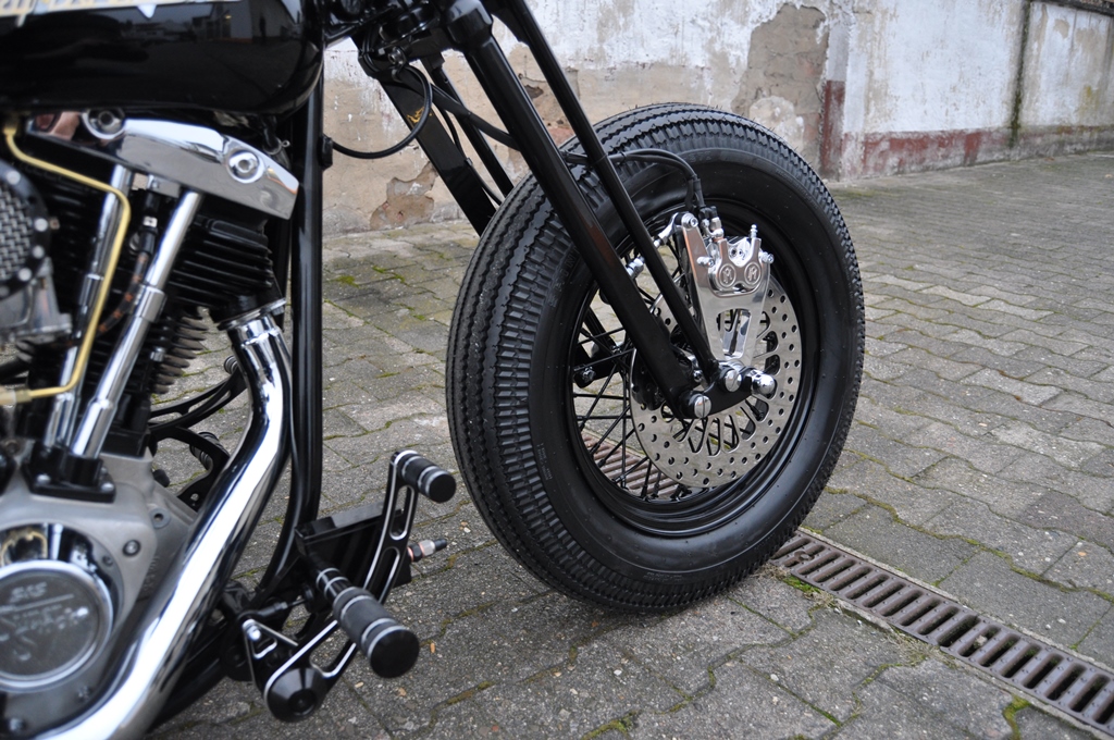 78´FX Shovel mit 113 S&S Motor, BSB Customs Umbau