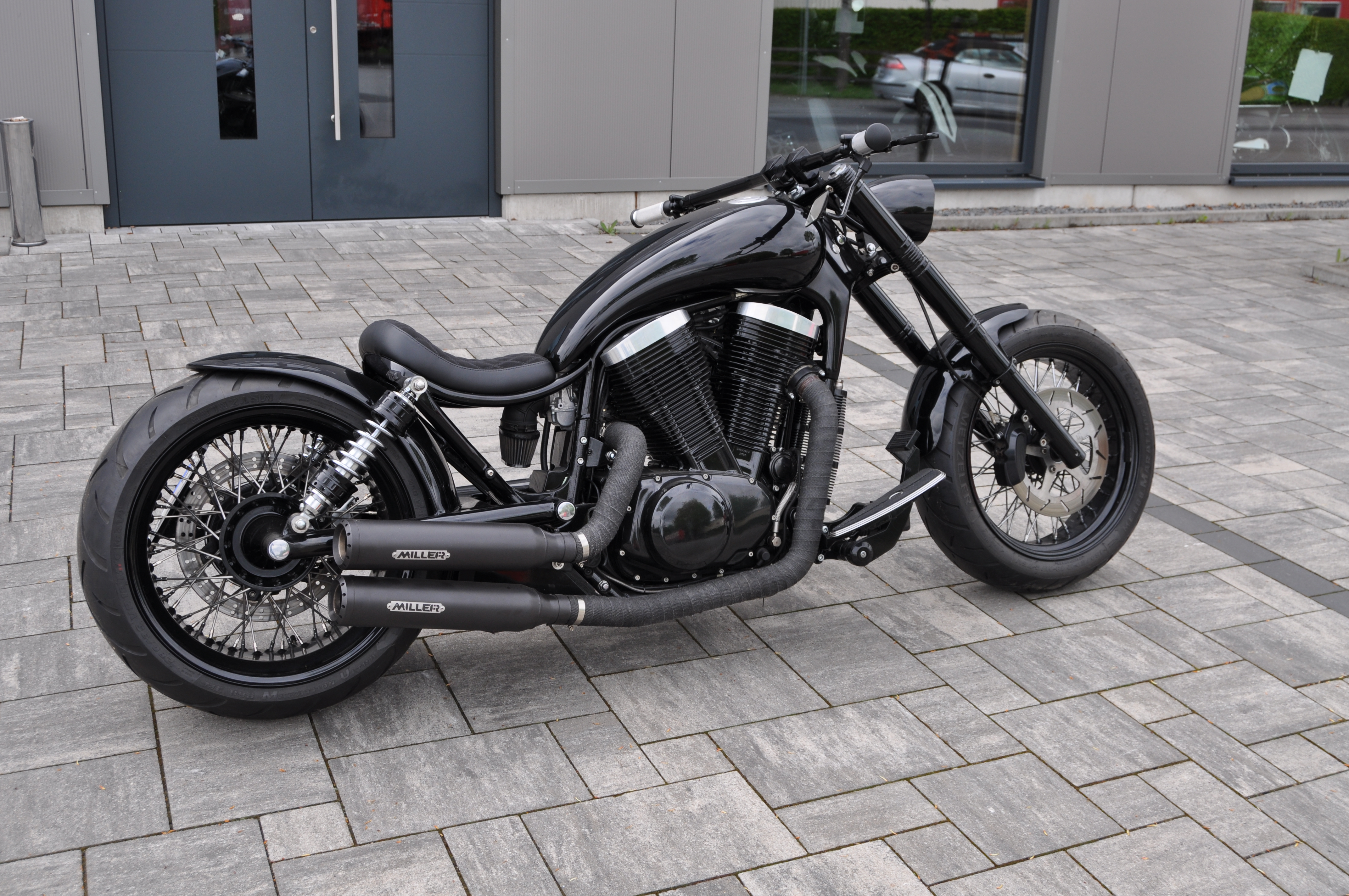 94`Suzuki VS 1400 Intruder  Mega Umbau mit 280er Reifen, Thunderbike Custom Parts sehr viele Extras   + 12 Monate Garantie 