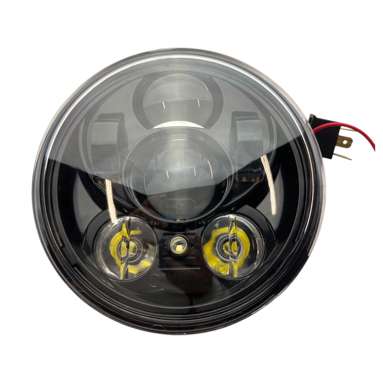 5,75 Zoll LED-Scheinwerfer Weiß IP67 für Yamaha XVS650/XSR900/XSR700/XJR1300/XVS950