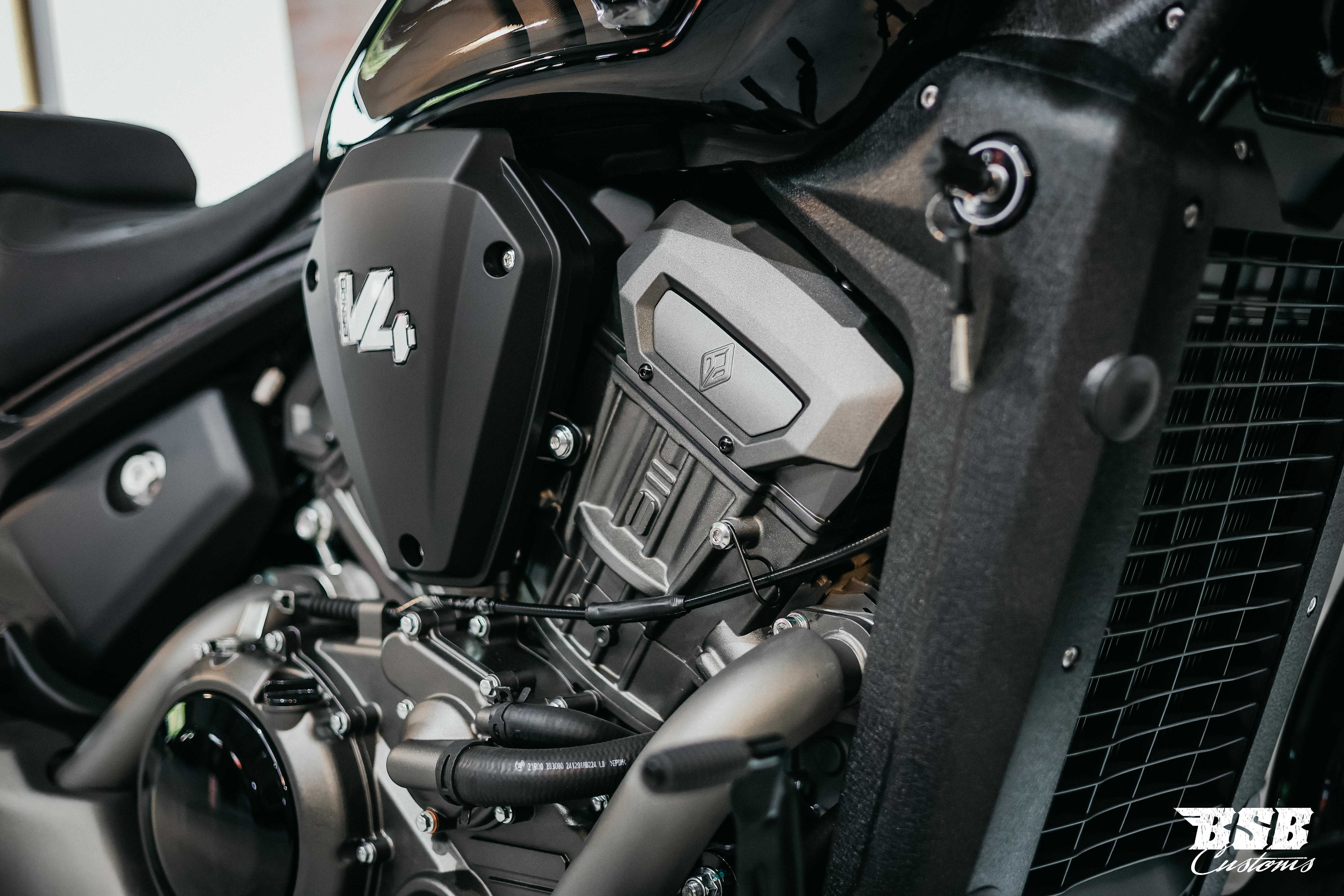 Benda Dark Flag 500 V4 - Bobber mit Stil & Power ABS/Zylinderabschaltung/Airride -modifiziert by BSB Customs NEUFAHRZEUG!!!