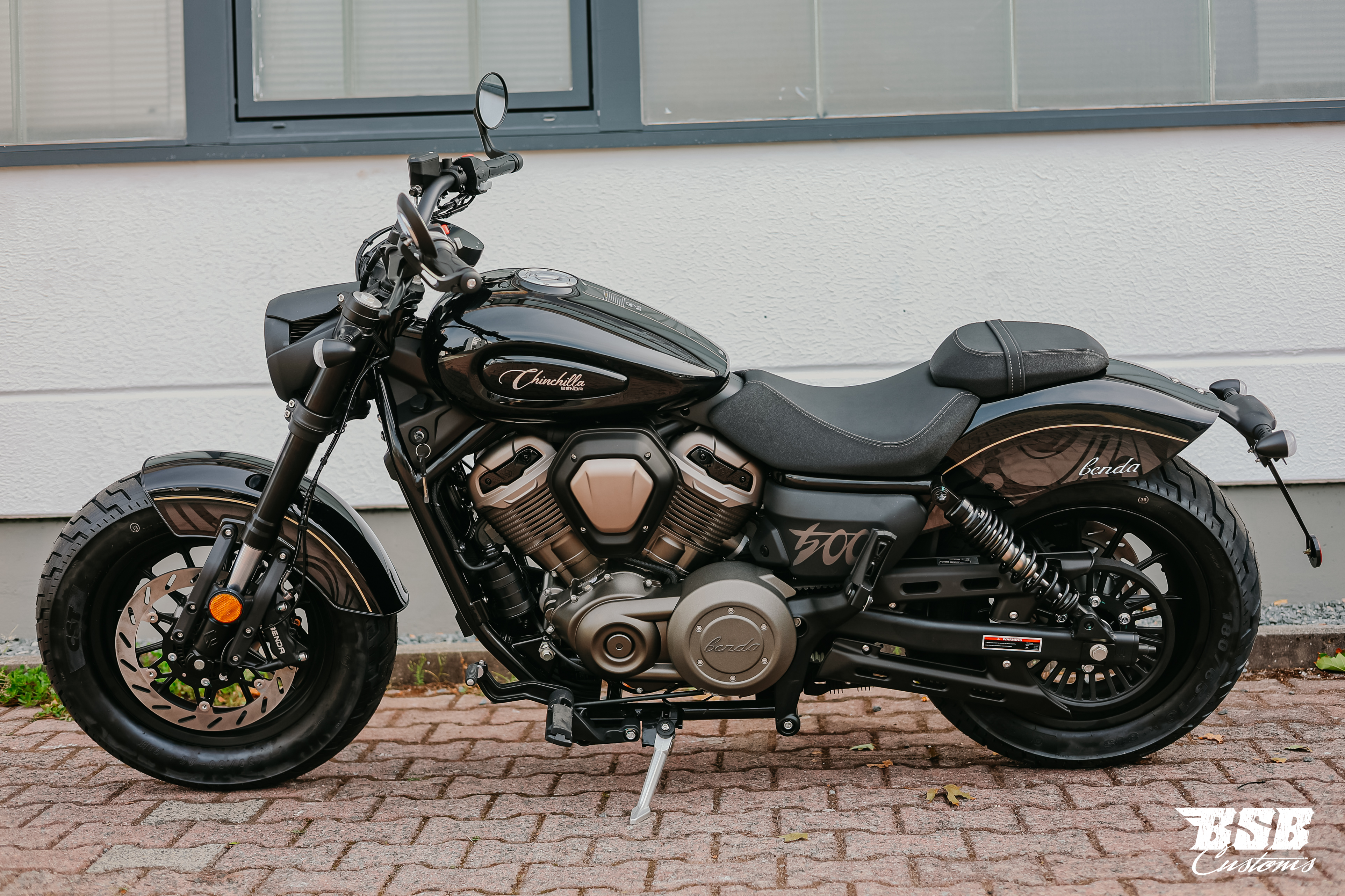 BENDA CHINCHILLA 500  / ABS / TCS / Slipper-Clutch / USD Gabel / Riemenantrieb / Sofort Verfügbar -  ab 130 EUR ohne Anzahlung finanzieren  