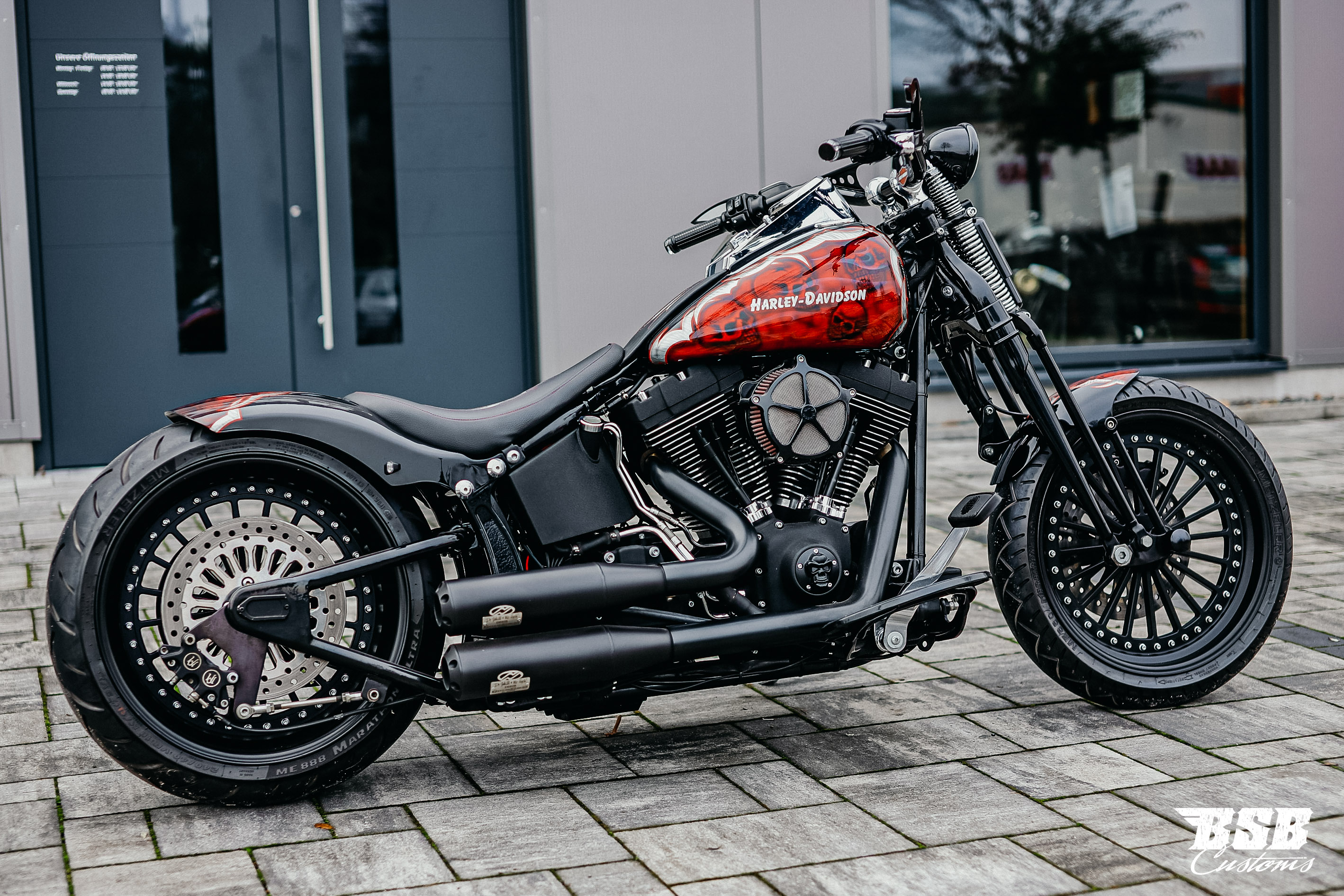 2007 Harley Davidson Heritage Springer Custom-umbau by BSB Customs 2007 Harley Davidson Heritage Springer Custom-umbau by BSB Customs