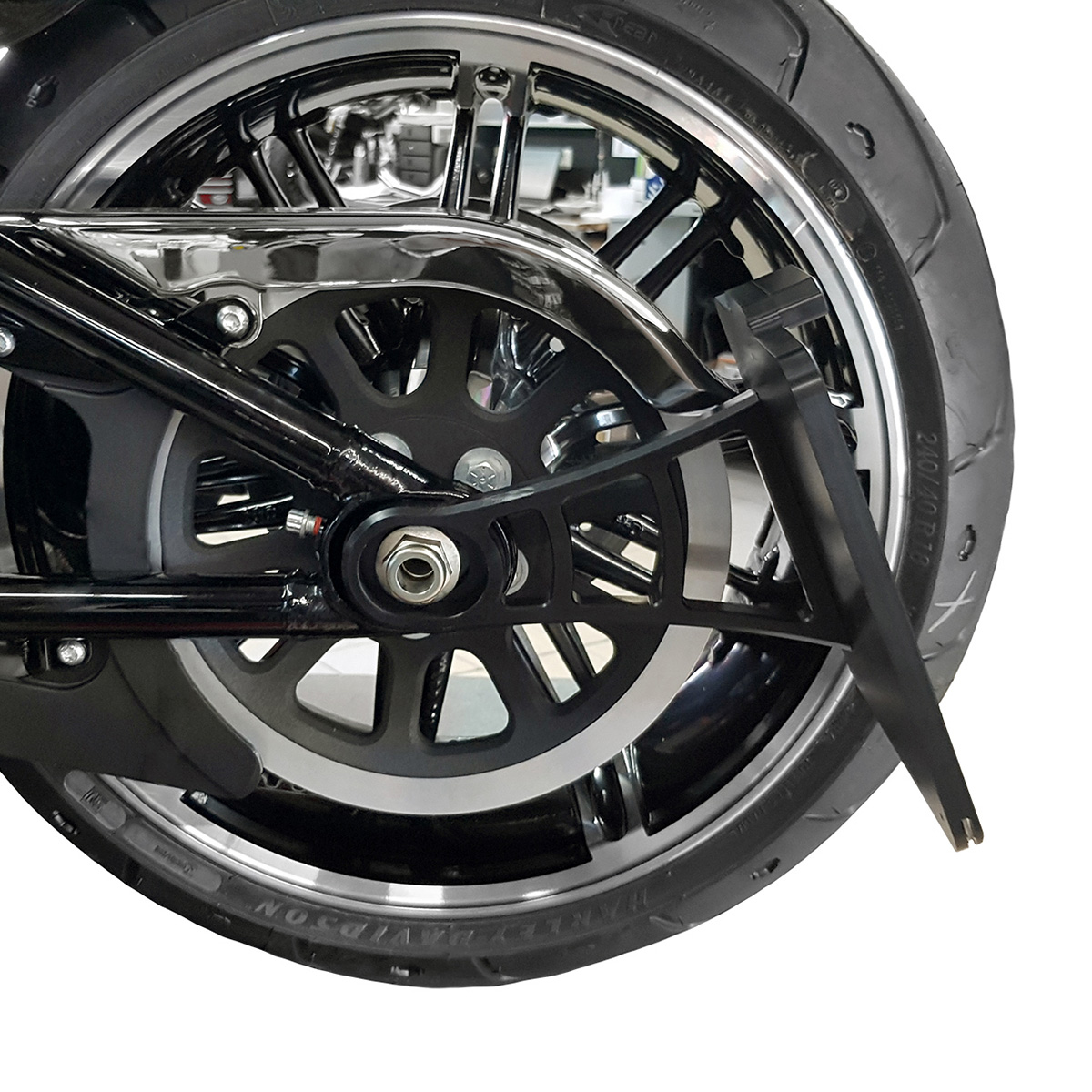 HeinzBikes – Seitlicher Kennzeichenhalter für Harley-Davidson Sportster 2005–2021