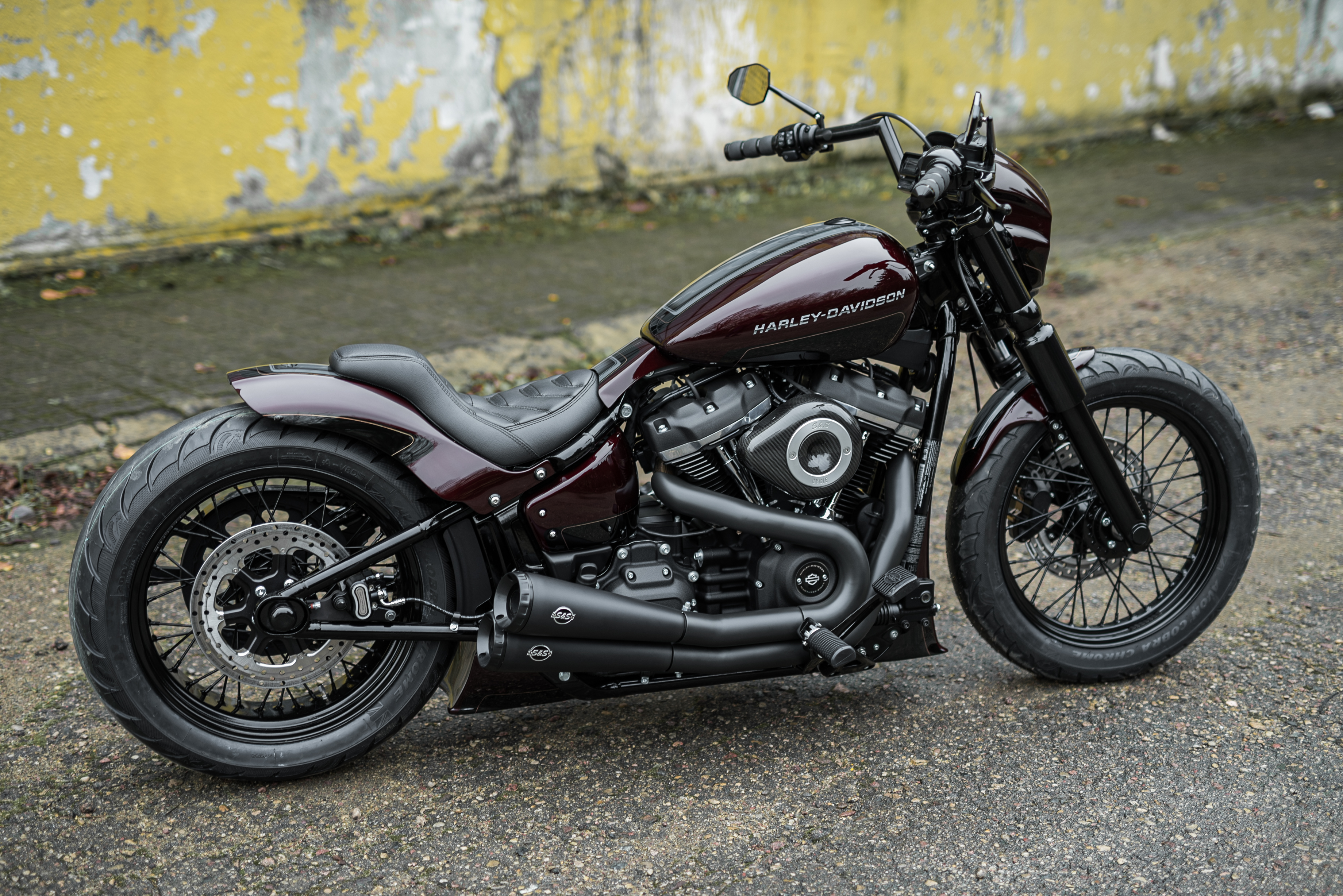 HARLEY-DAVIDSON M8 SOFTAIL HECKFENDER "BOBBSTR" 2018-2022 FÜR 150-170 BREITREIFEN mit Gutachten !!!