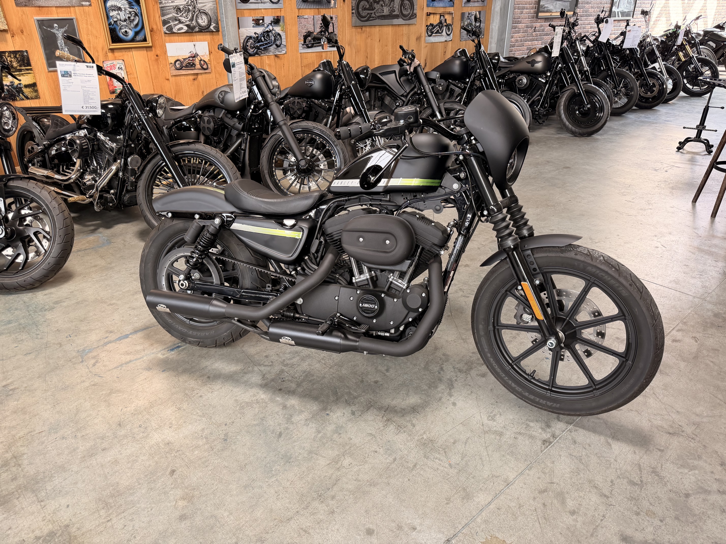 2020 Harley Davidson XL 1200 IRON UMBAU by BSB Customs I mit Jekill & Hyde Anlage I  12 Monate  Garantie Finanzierung ohne Anzhalung möglich 