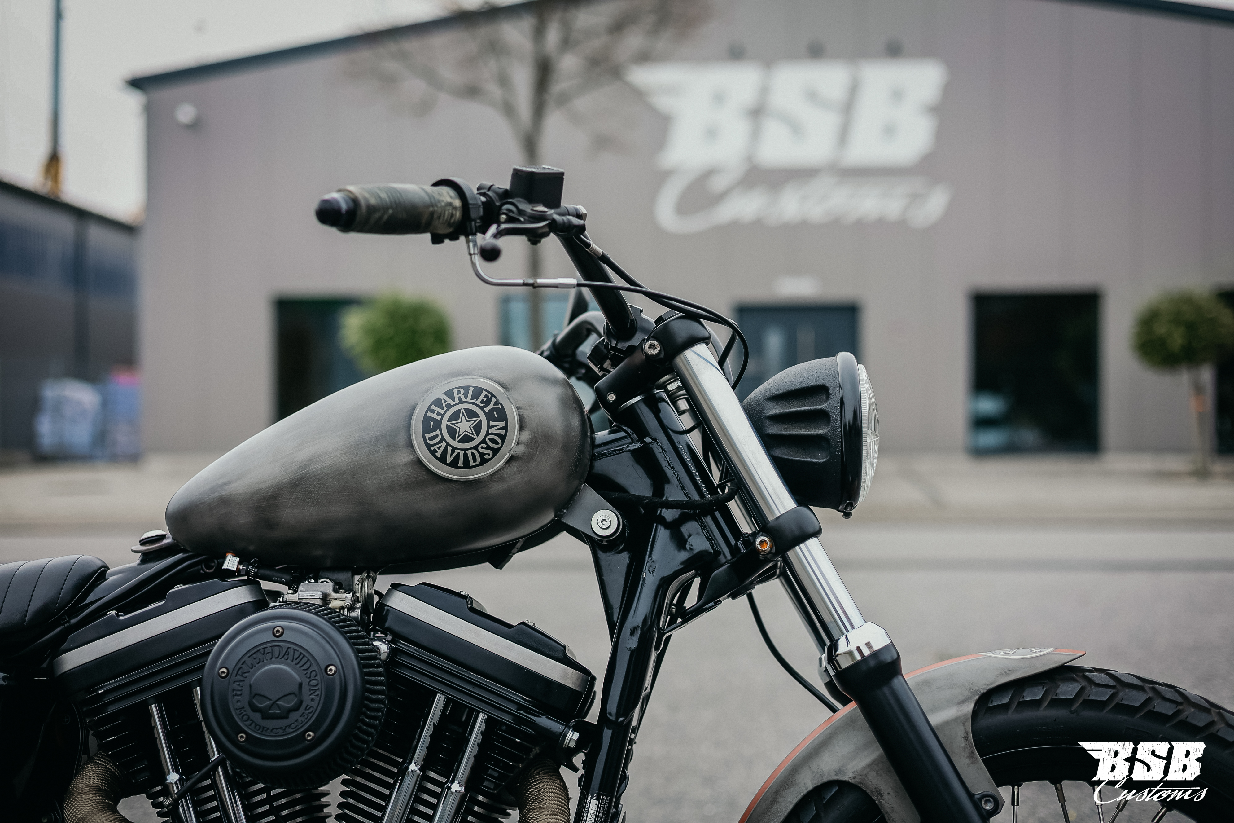 2001 Harley Davidson XL 883 mit Megaumbau und Leistungsteigerung auf 1200ccm 