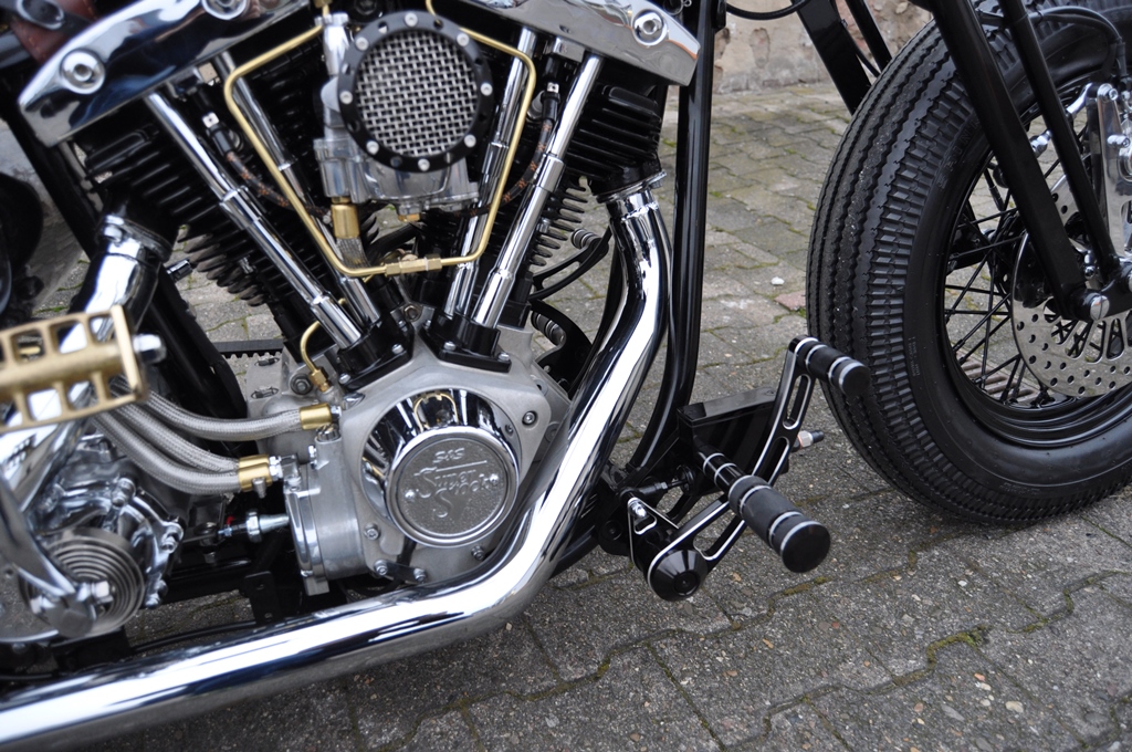 78´FX Shovel mit 113 S&S Motor, BSB Customs Umbau