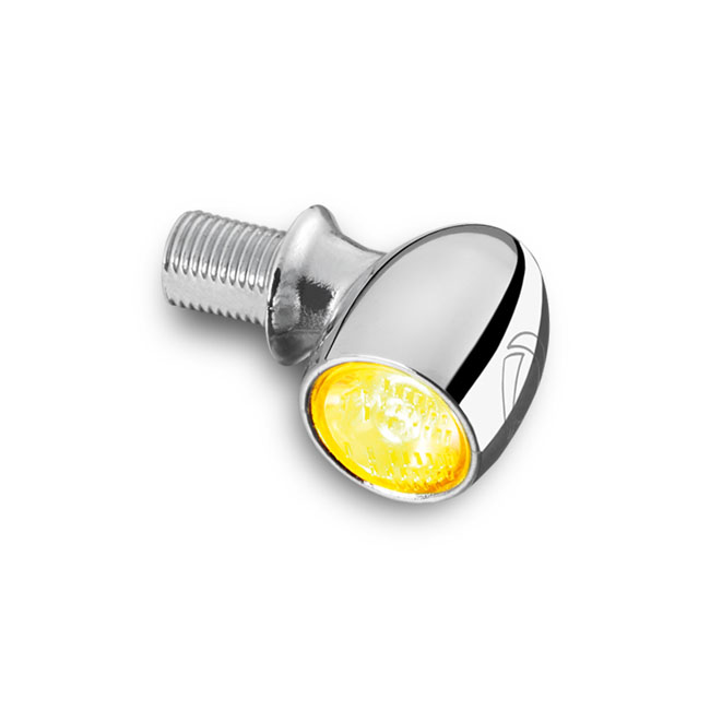 Kellermann Bullet Atto LED Blinker Chrom ECE – Für Harley-Davidson vorne & hinten