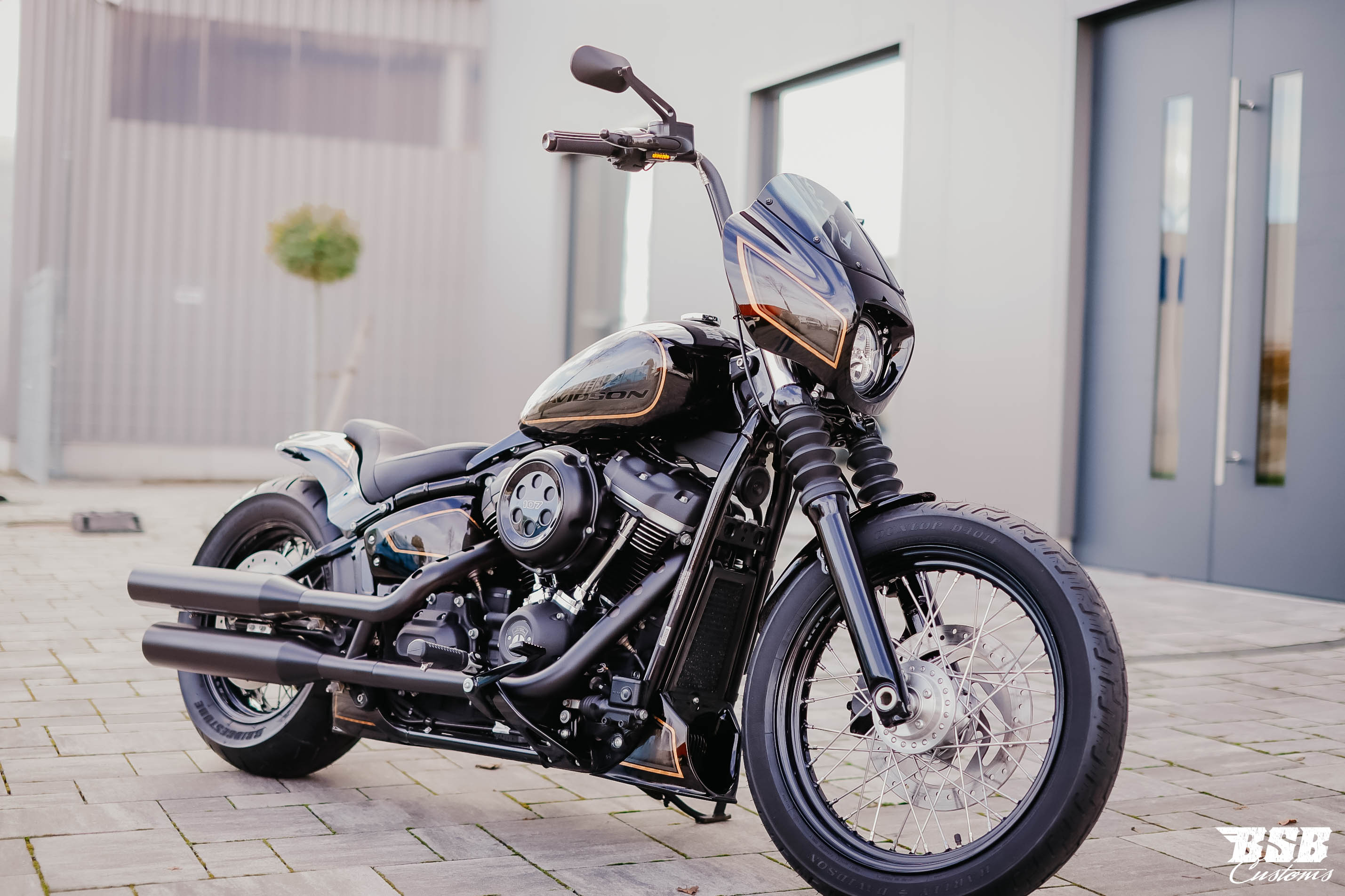 2019 FXBB 107 Softail Street BOB mit Umbau und Jekill & Hyde Anlage + Garantie