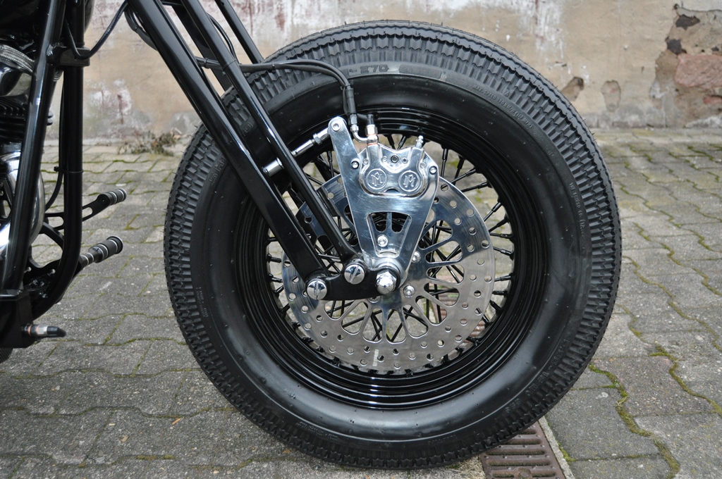 78´FX Shovel mit 113 S&S Motor, BSB Customs Umbau