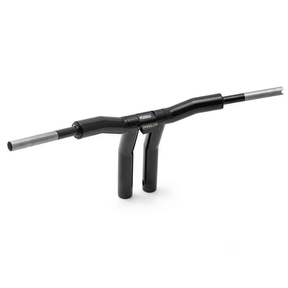 „Rückenschonender“ T-Bar Mega-Lenker mit geneigter Lenksäule (mit optionalem Stealth-Speedometer) mit GUTACHTEN !!!