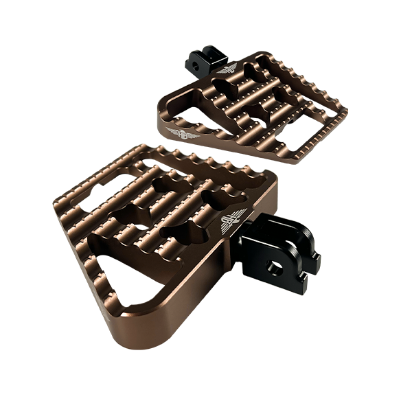 Limited Edition Bronze Mini-FloorBoards V1 – passend für Harley-Davidson Softail ab 2018 HB-MFBV1-M8-BRO