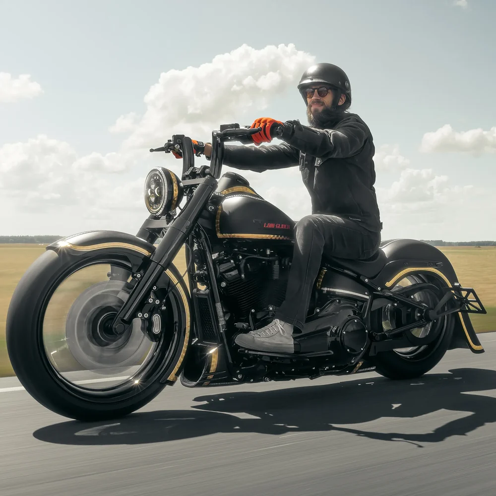 2025 - 2026 Softail Killer Bull 2" Fat Bars Entwickelt für Harley-Davidson mit 1,25" Risern inkl. GUTACHTEN 