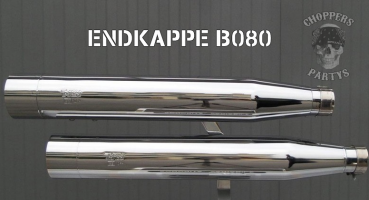 MCJ – 2 in 2 Edition | 120 mm Durchmesser | Schwarz oder Chrom | Endkappen B073 / B080 | Für Harley Touring bis 2016