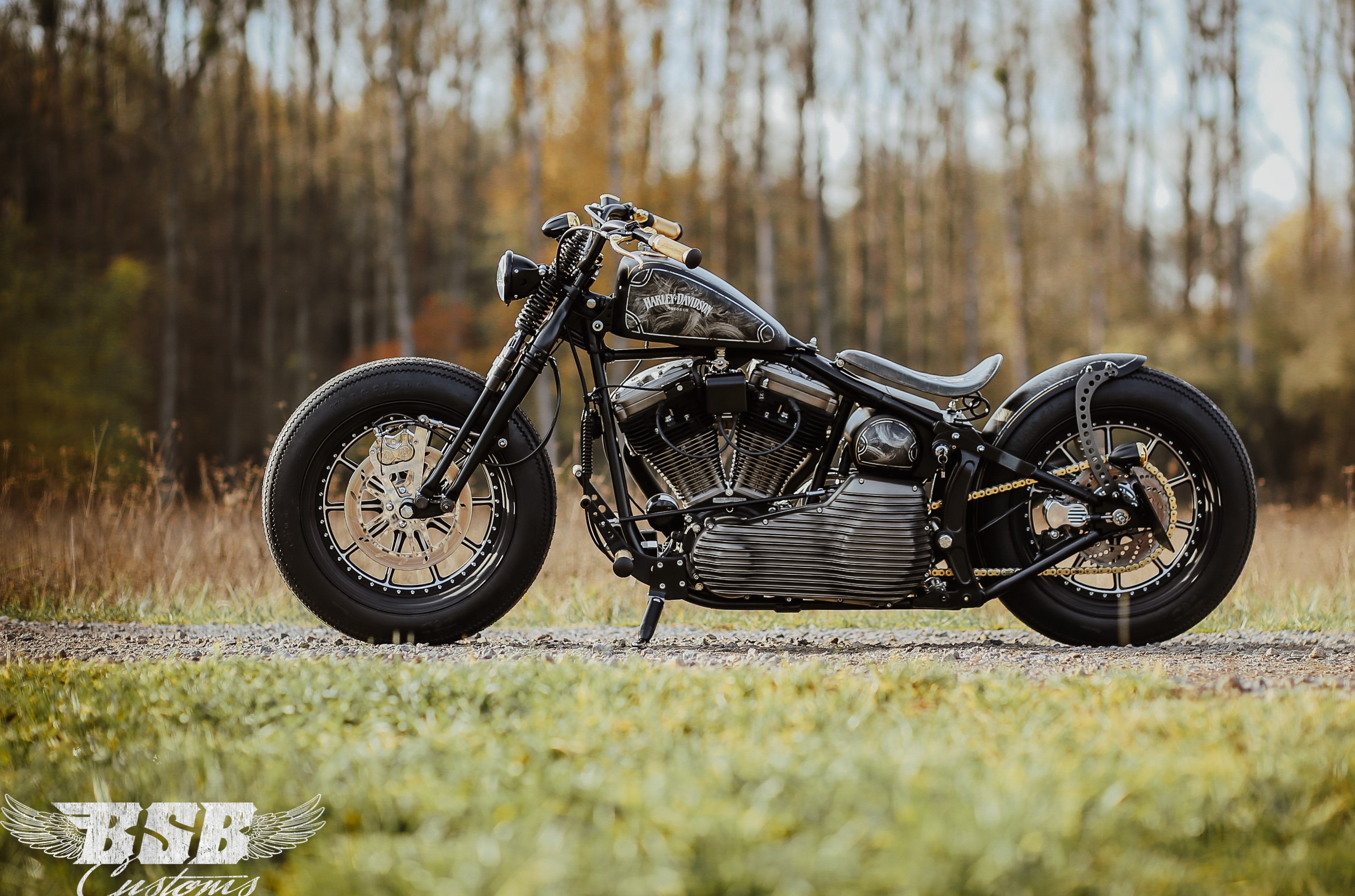 ´99 HD FXST Softail evo Bobber Exclusiv-Umbau by BSB Customs 