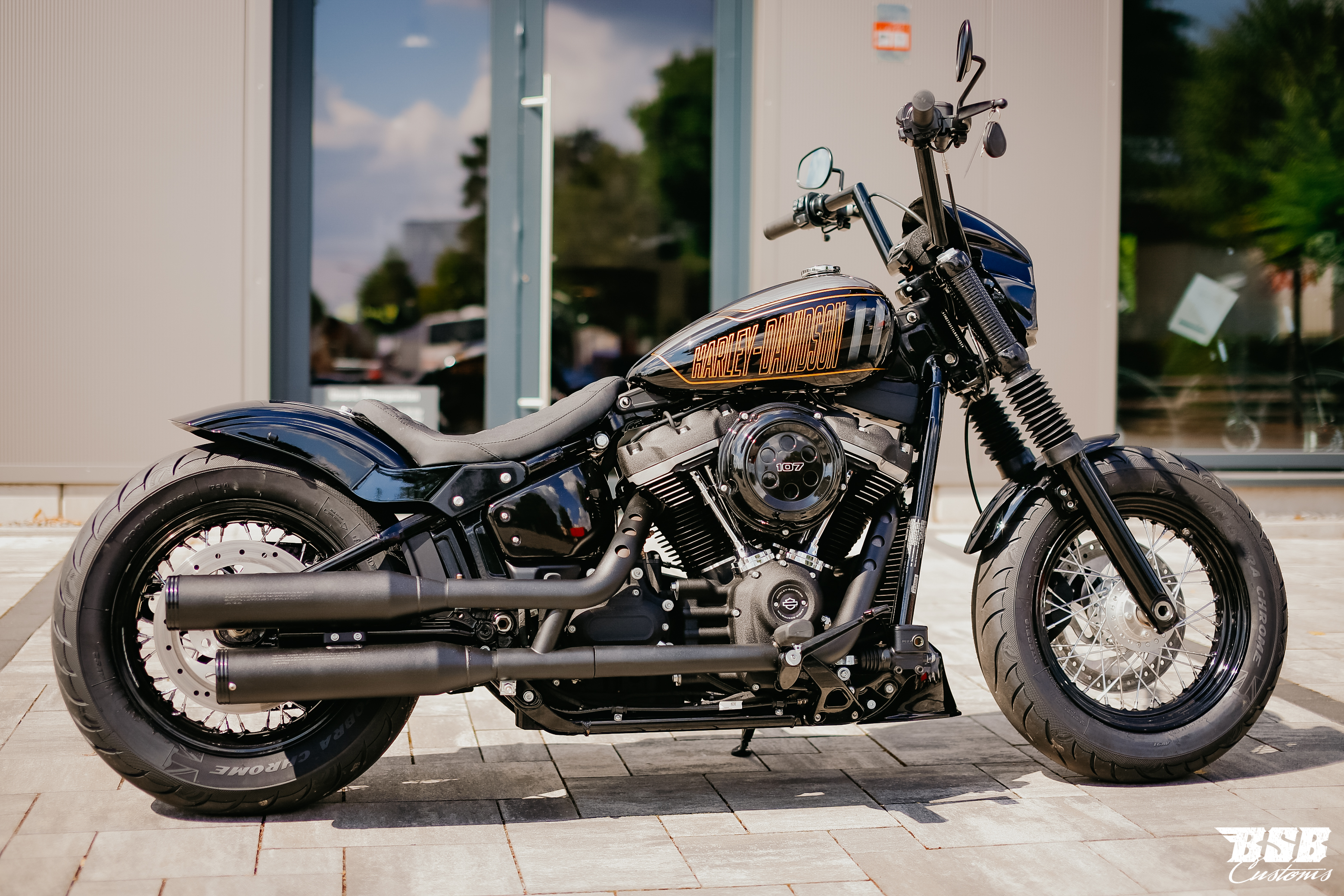 _MG_8252 2020 Harley Davidson FXBB Street Bob 200er Umbau + 12 Monate Garantie über INTEC