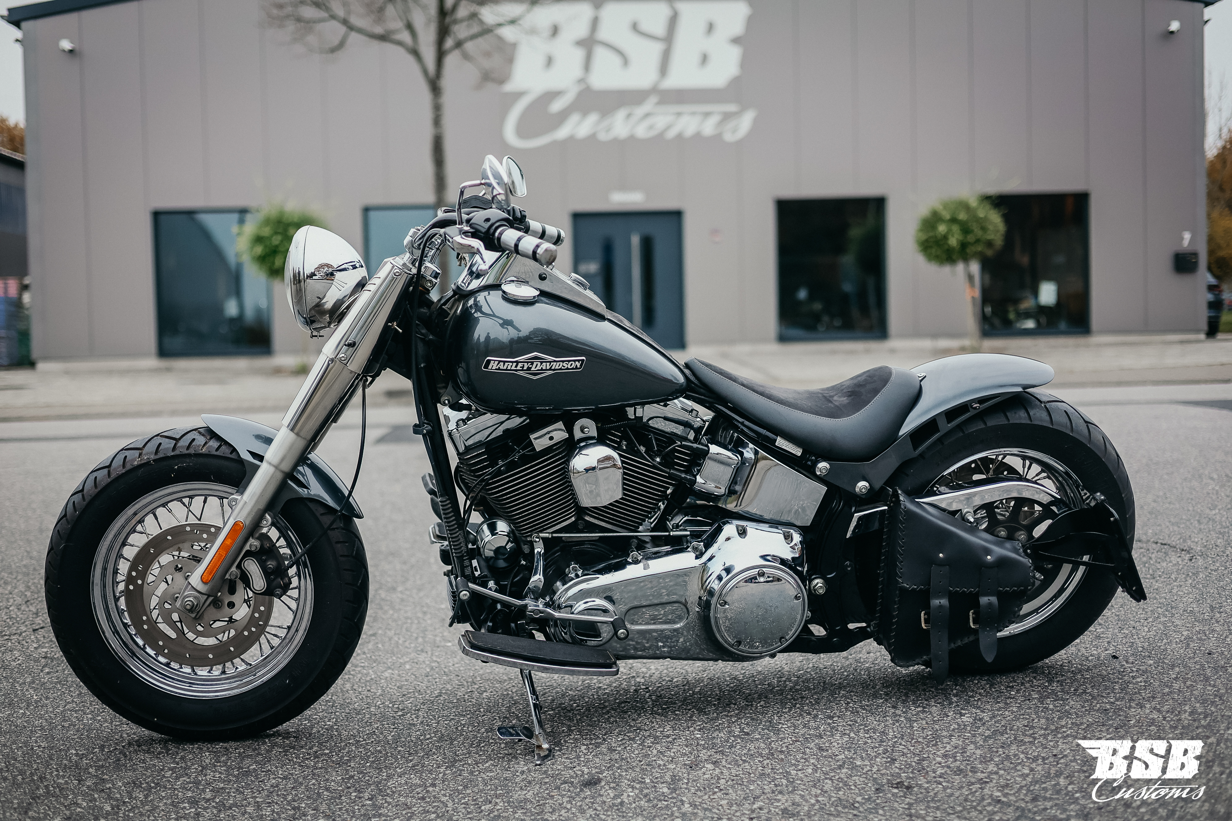 2007 Harley Davidson Heritage Softaim mit 200 Umbau und MCJ Anlage 