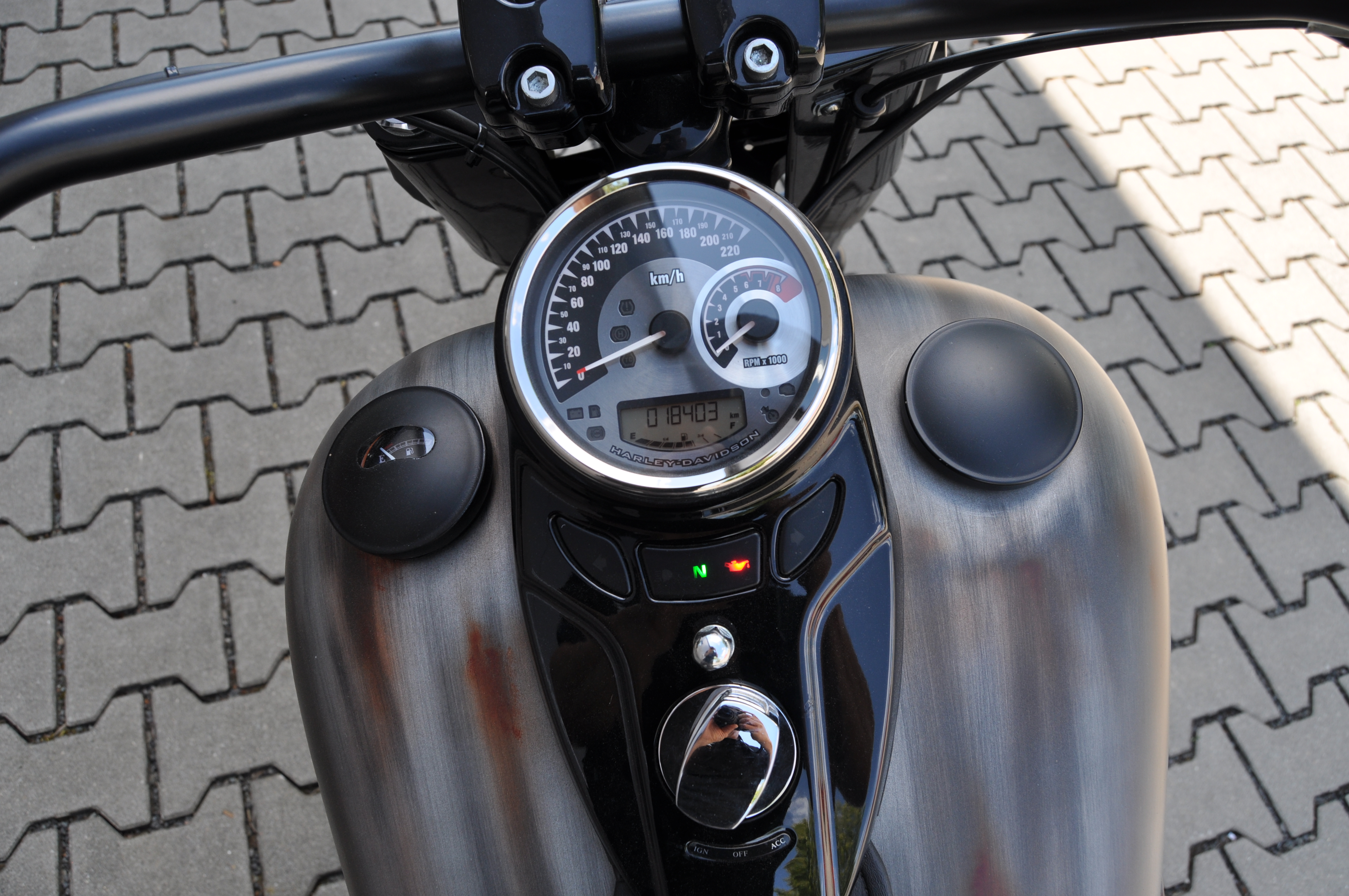 2014  Harley Davidson Softail SLIM  mit Mega Umbau // JEKILL&Hyde  // Sonderlackierung und  12 Monate Garantie 