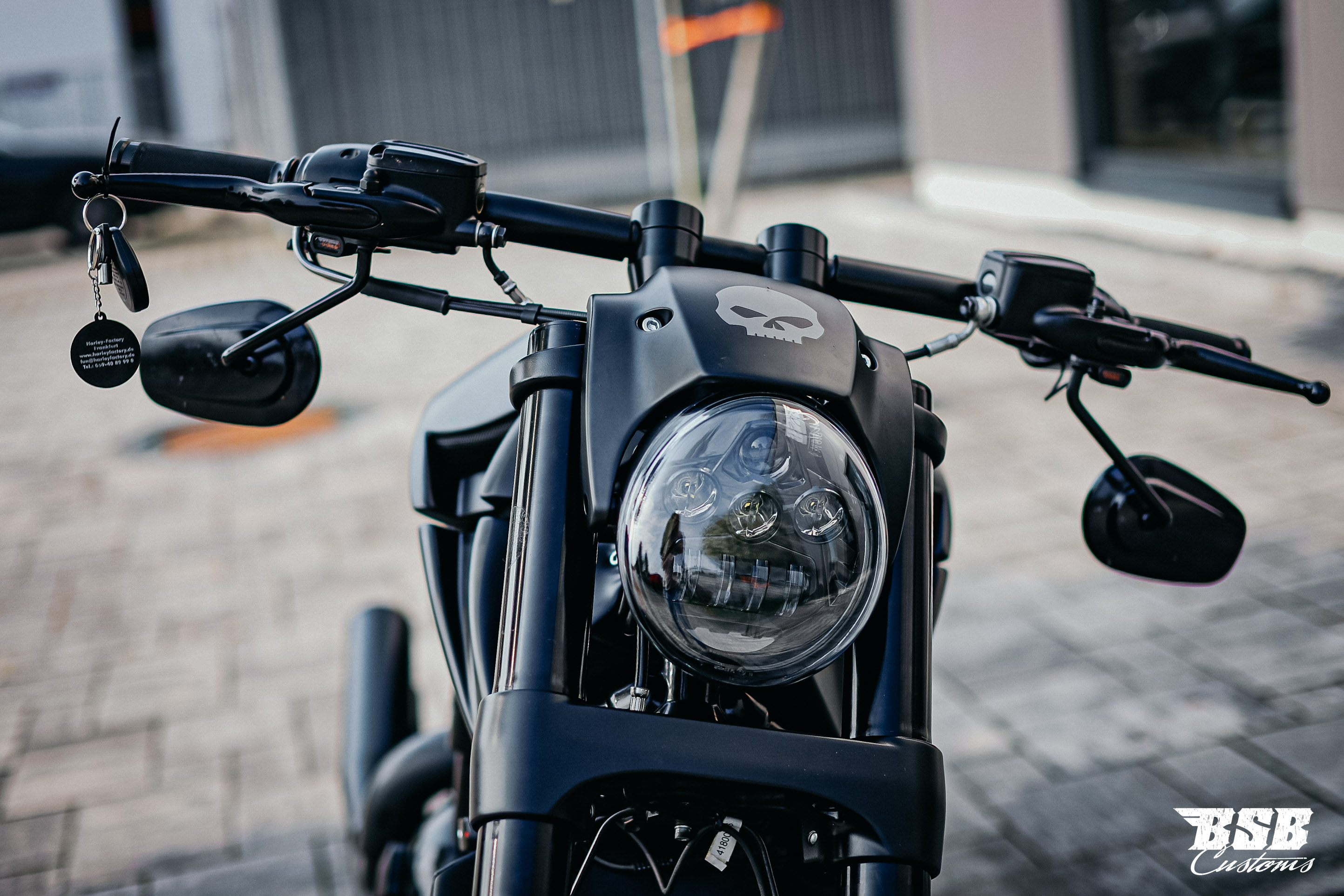 Black LED Scheinwerfer-Kit für V-Rod 'Night Ride' – ECE-Zugelassen Night Rod , Muscle , Night Rod 