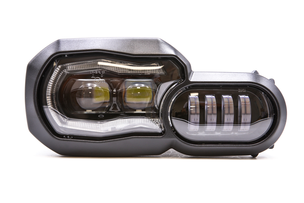 LED Scheinwerfer Daymaker BMW Modelle F 650/700/800 GS und R Modelle E-Zulassung