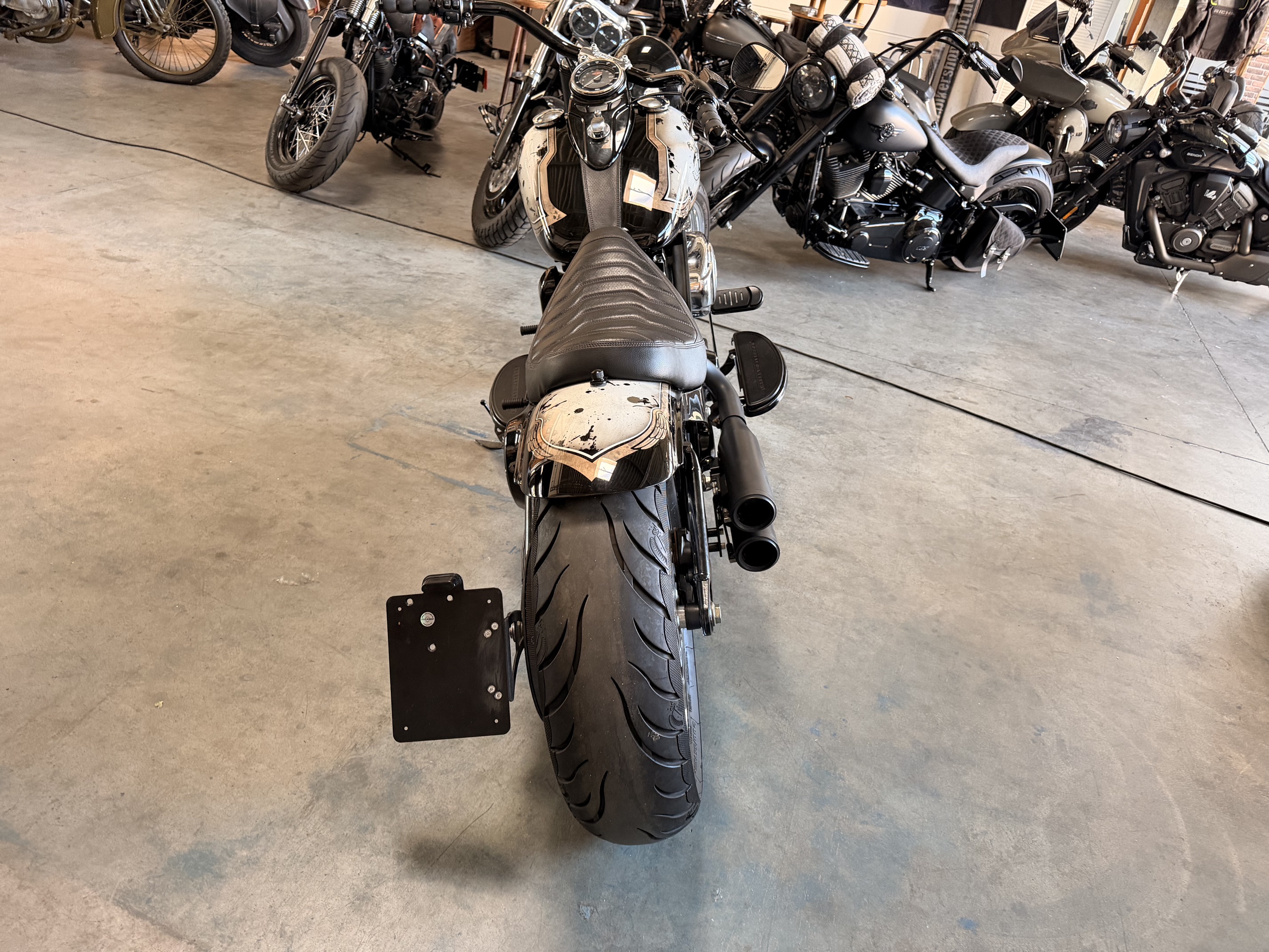 2015 Harley Davidson FLS Softail Slim  /// TOP UMBAU /// Kess TechAnlage // Airbrush-Lackierung //   Finanzierung möglich   