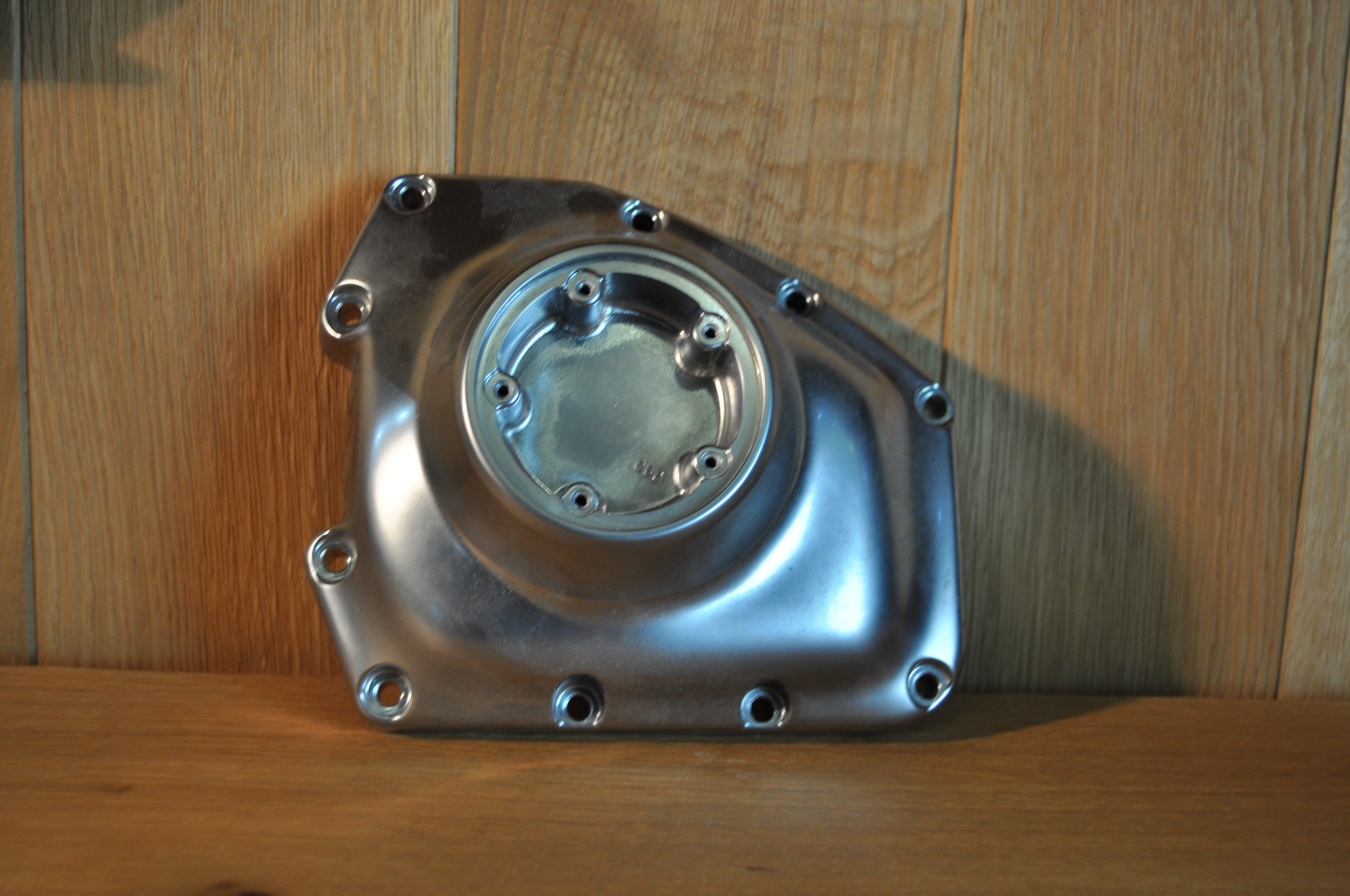 Luftfilterdeckel Silber – Harley-Davidson Fat Boy Special – FLSTFB – Custom Look