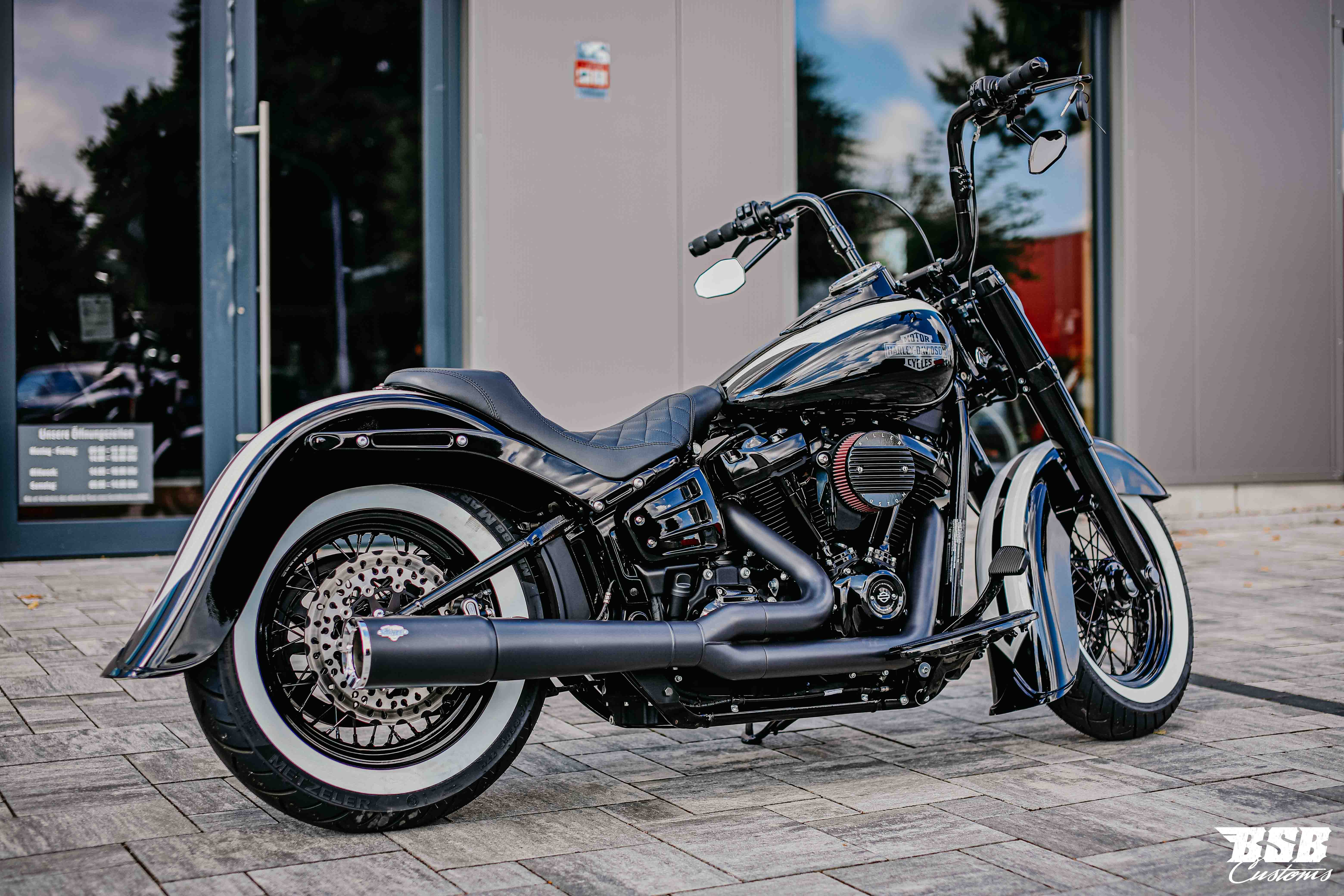 2021 Harley Davidson FLSL SLIM 107 CUI Chicano Umbau mit Jekill & Hyde Anlage ( bereits ab 300 EUR finanzieren*)