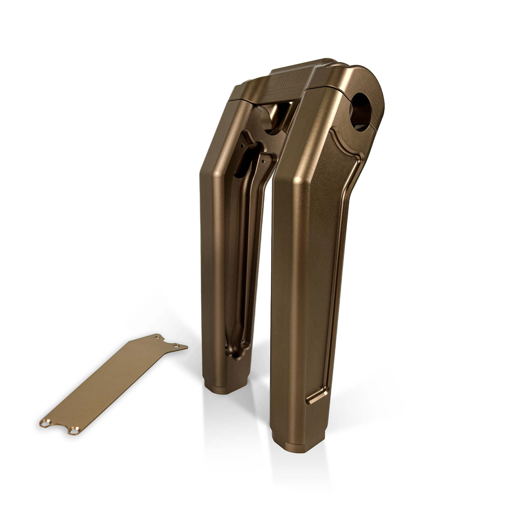 HeinzBikes PERFORMANCE ClubStyle Riser 7" Digital Tacho – Bronze Edition