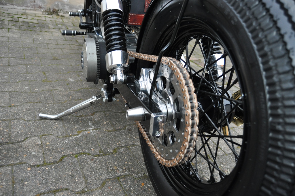 78´FX Shovel mit 113 S&S Motor, BSB Customs Umbau