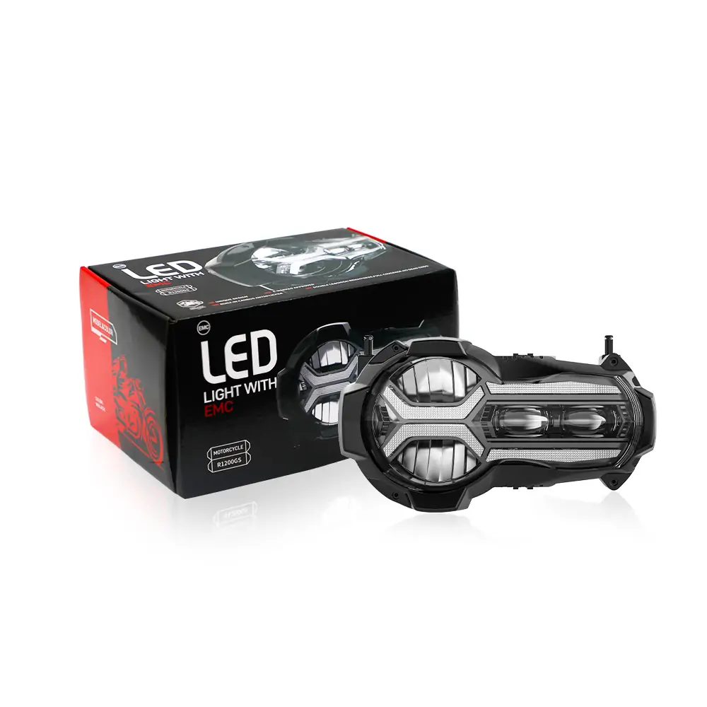 BMW R1200GS / R1250 LED-Scheinwerfer – passend 2014–2019 mit E-Prüfzeichen