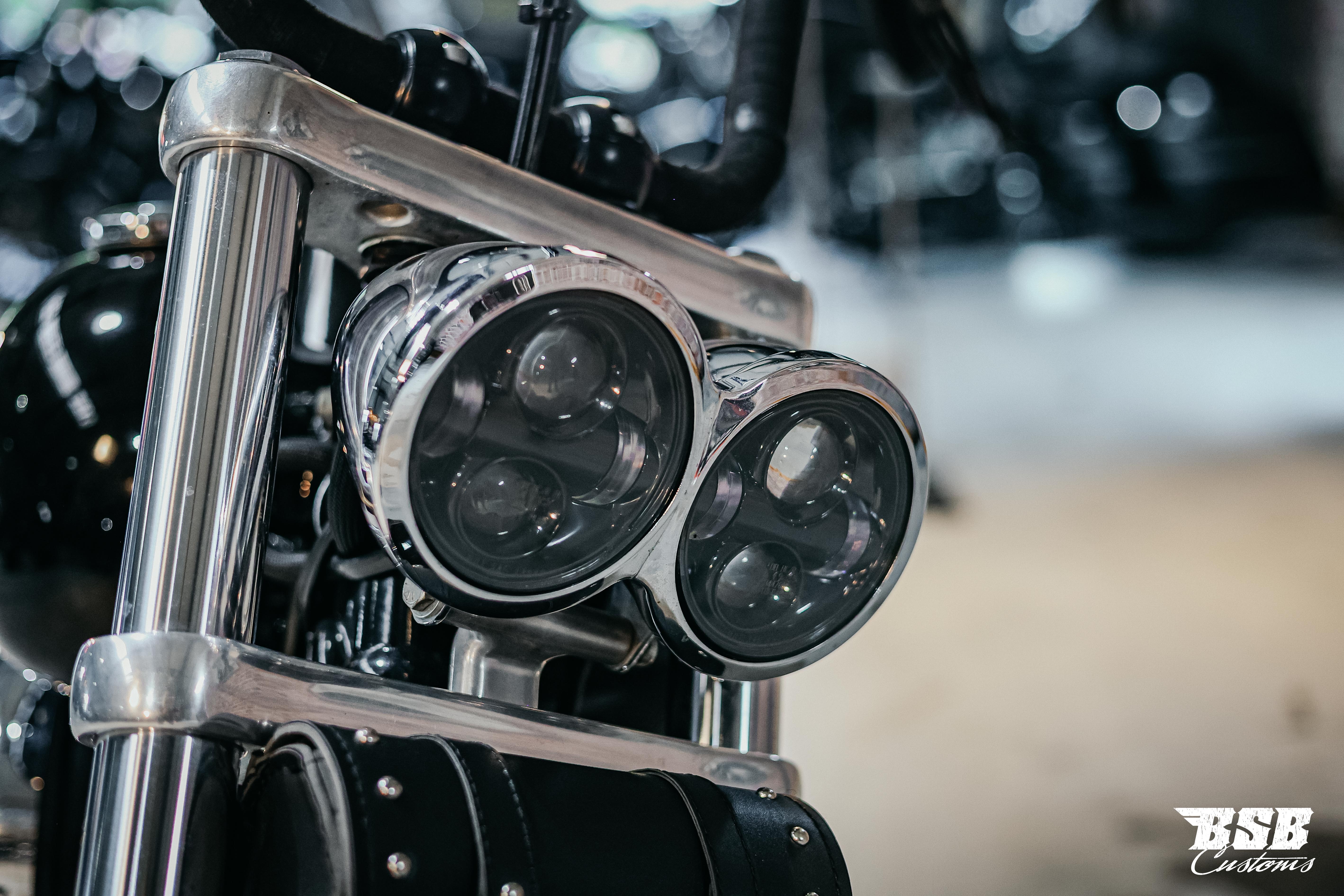 2008 Harley Davidson FXDF FAT BOB 5HD1.. TOP Zustand // Kess Tech Anlage / Airbrush Lackierung