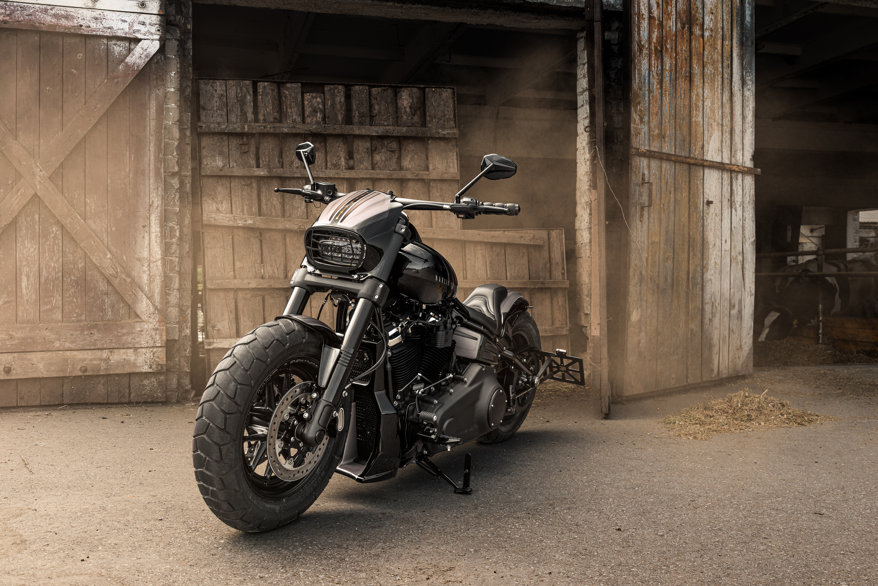 HARLEY-DAVIDSON "AGGRESSOR" SERIES SOFTAIL FAT BOB FXFB FXFBS SCHEINWERFERVERKLEIDUNG 2018-2024