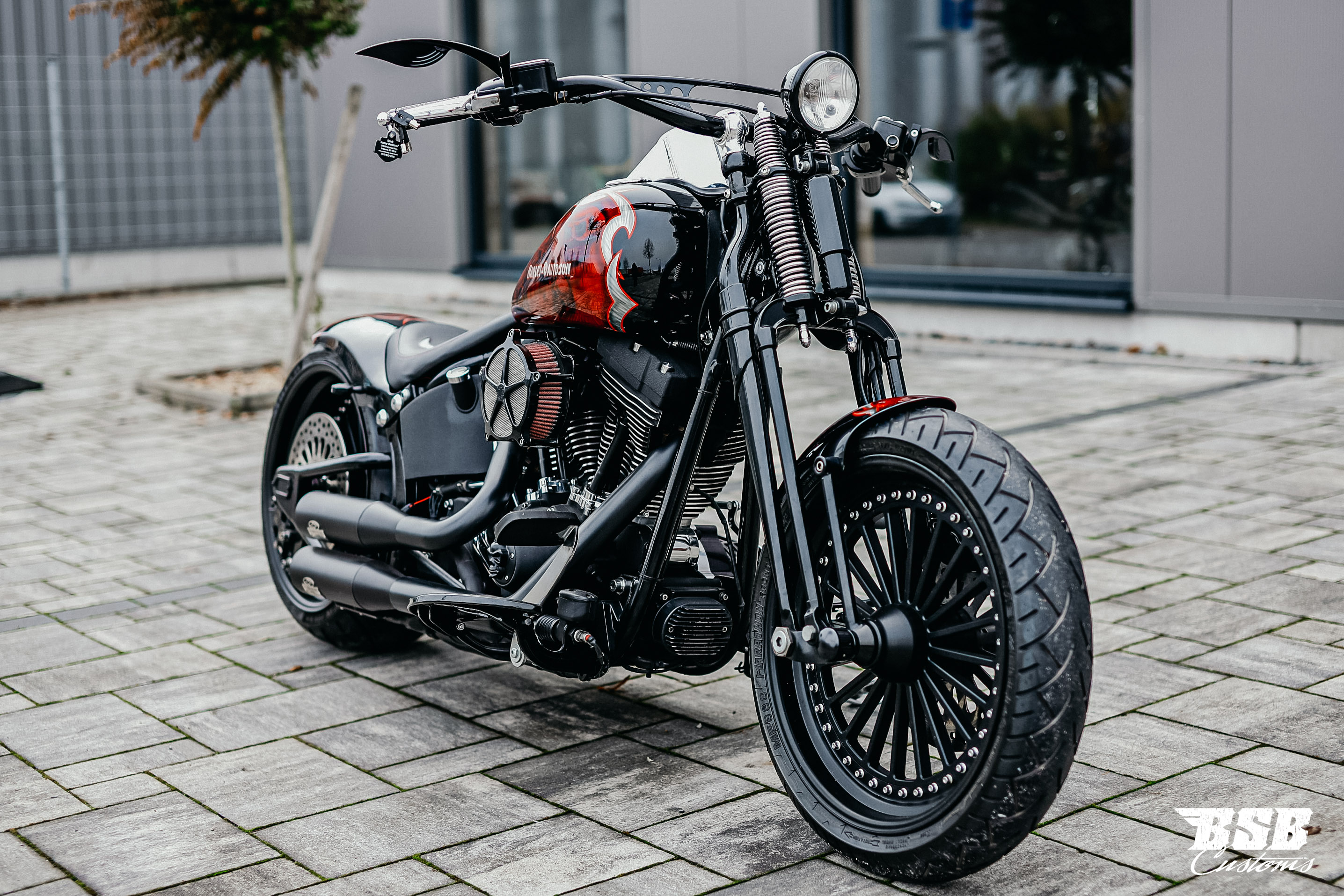 2007 Harley Davidson Heritage Springer Custom-umbau by BSB Customs 2007 Harley Davidson Heritage Springer Custom-umbau by BSB Customs