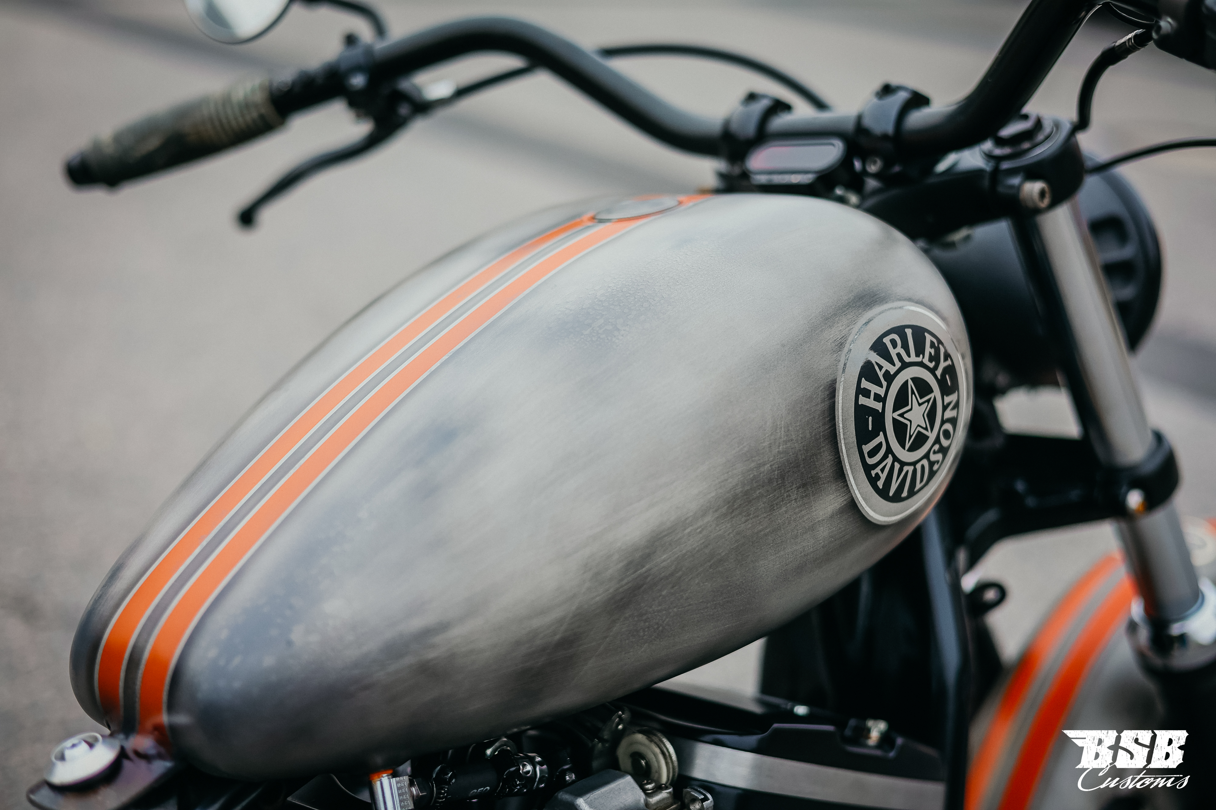 2001 Harley Davidson XL 883 mit Megaumbau und Leistungsteigerung auf 1200ccm 